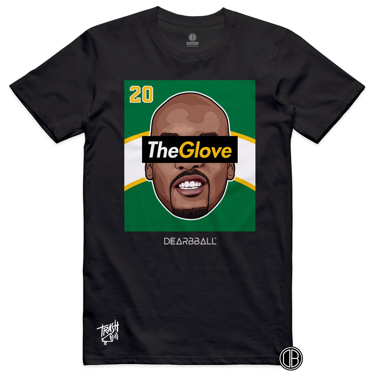 DearBBall Premium T-Shirt - TheGlove Sonics Trash 📢 Embroidery Edition