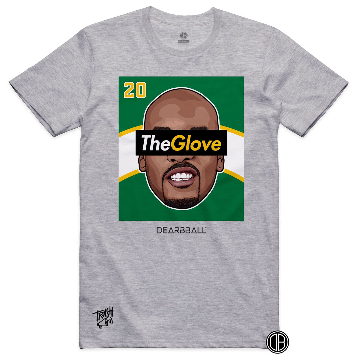 DearBBall Premium T-Shirt - TheGlove Sonics Trash 📢 Embroidery Edition