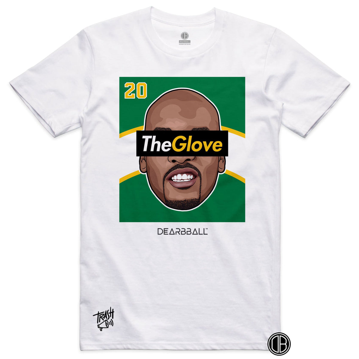 DearBBall Premium T-Shirt - TheGlove Sonics Trash 📢 Embroidery Edition