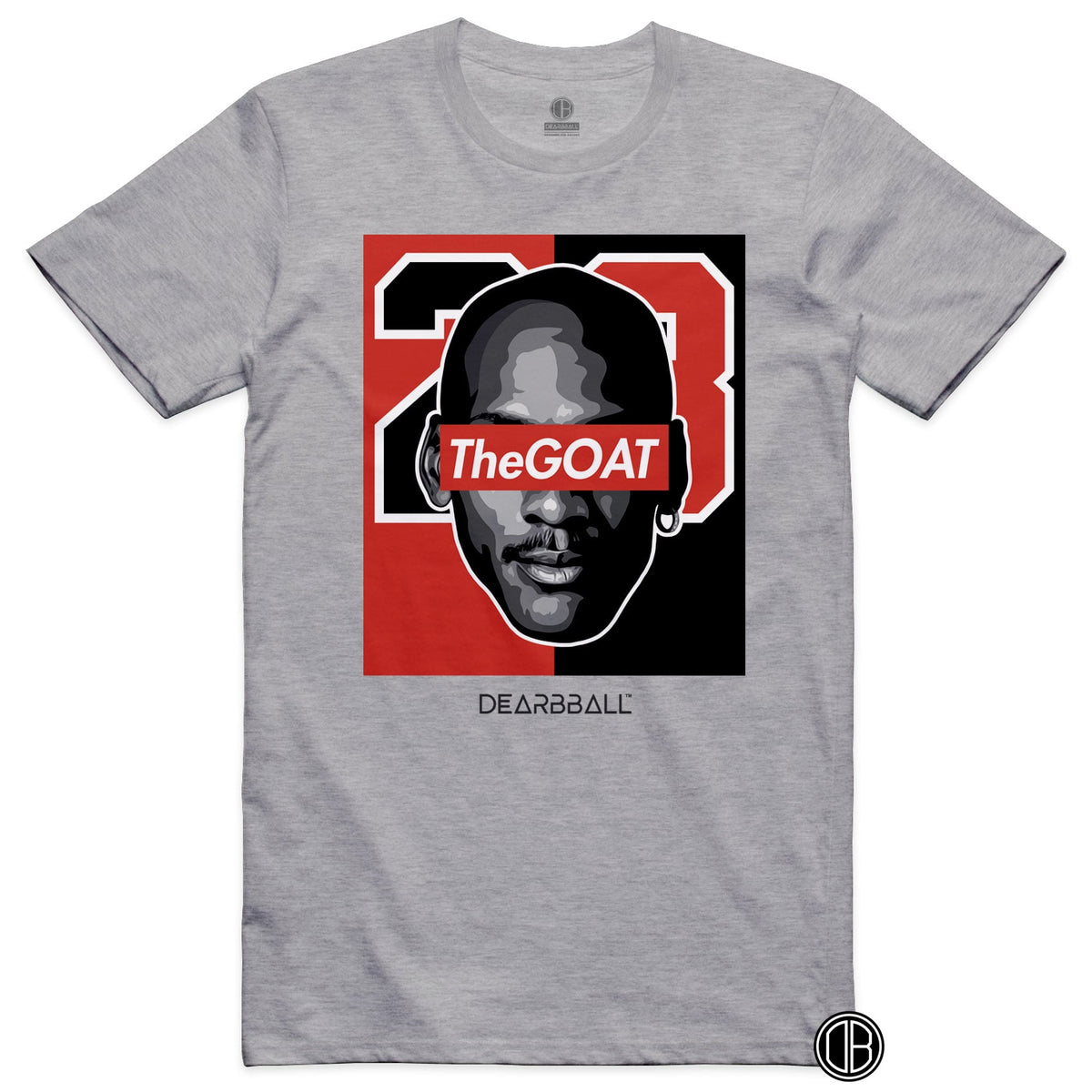 DearBBall T-Shirt - TheGOAT 23 Bicolor Edition