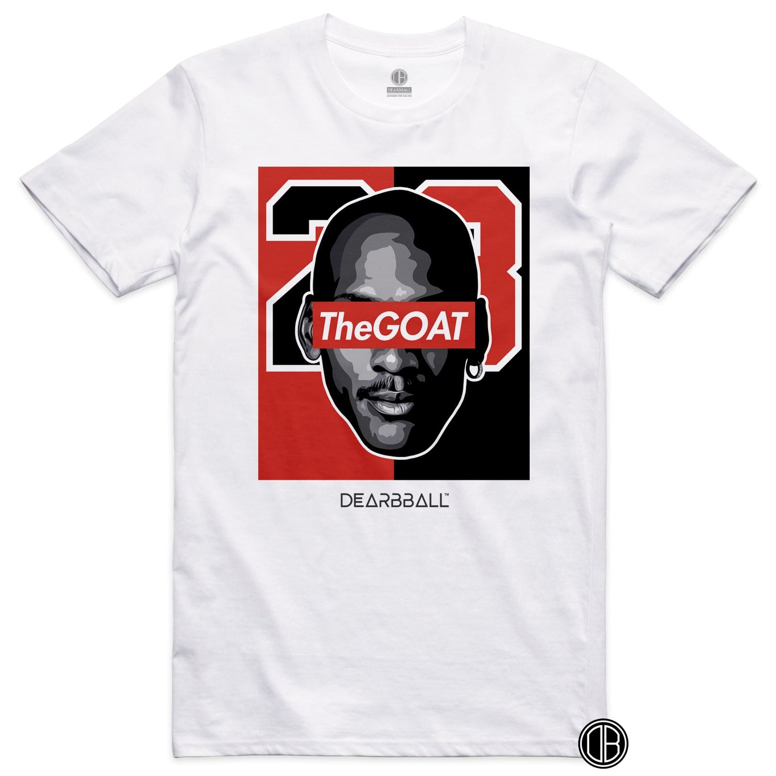 DearBBall T-skjorte - TheGOAT 23 Bicolor Edition