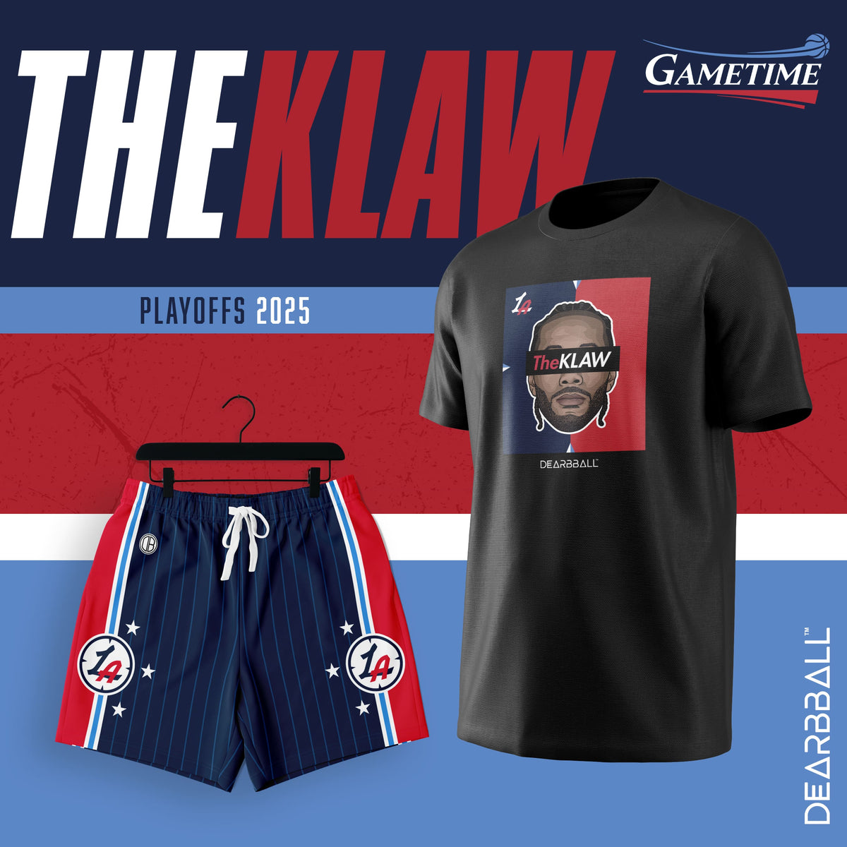 DearBBall T-Shirt - The KLAW GAMETIME Edition