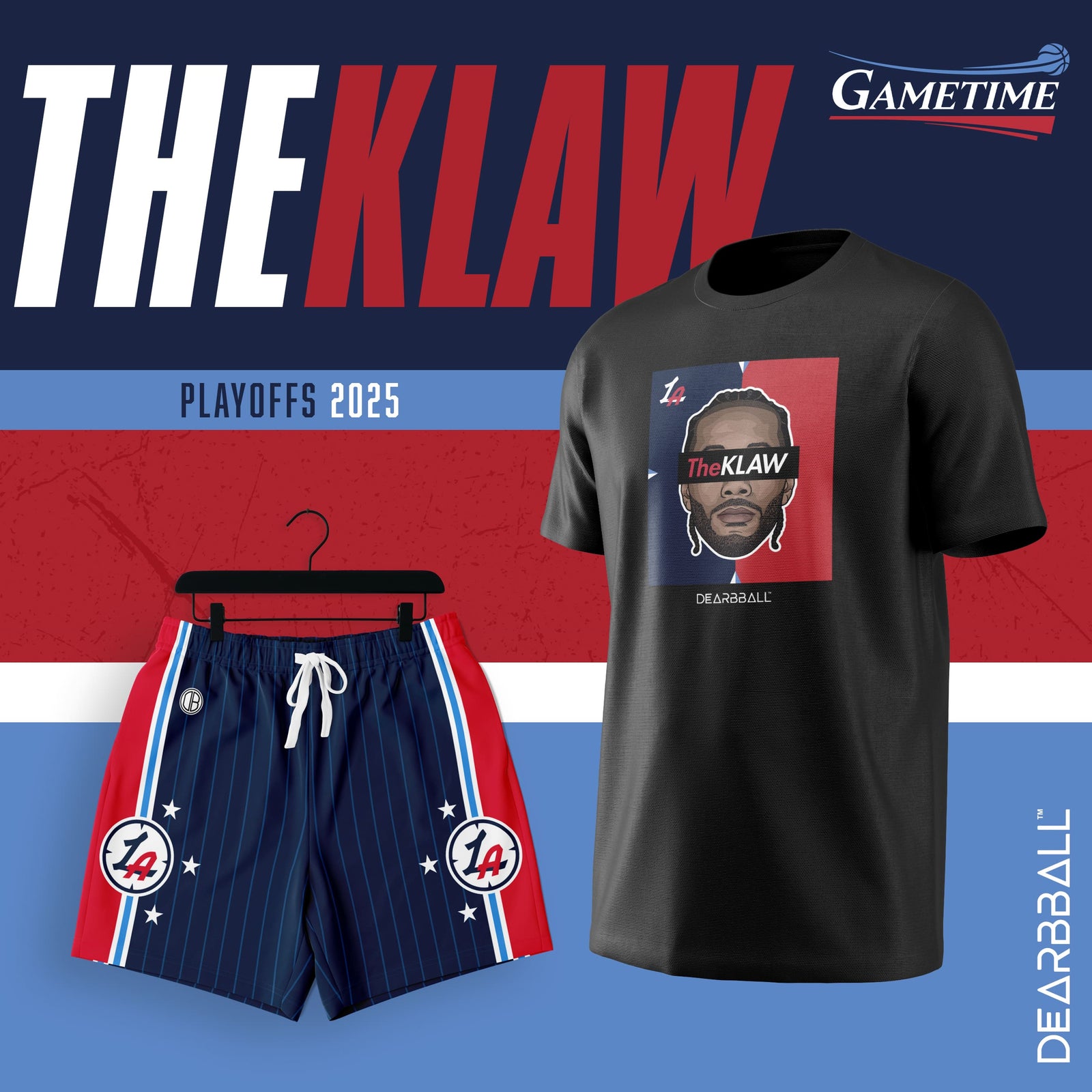 DearBBall T-skjorte - The KLAW GAMETIME Edition