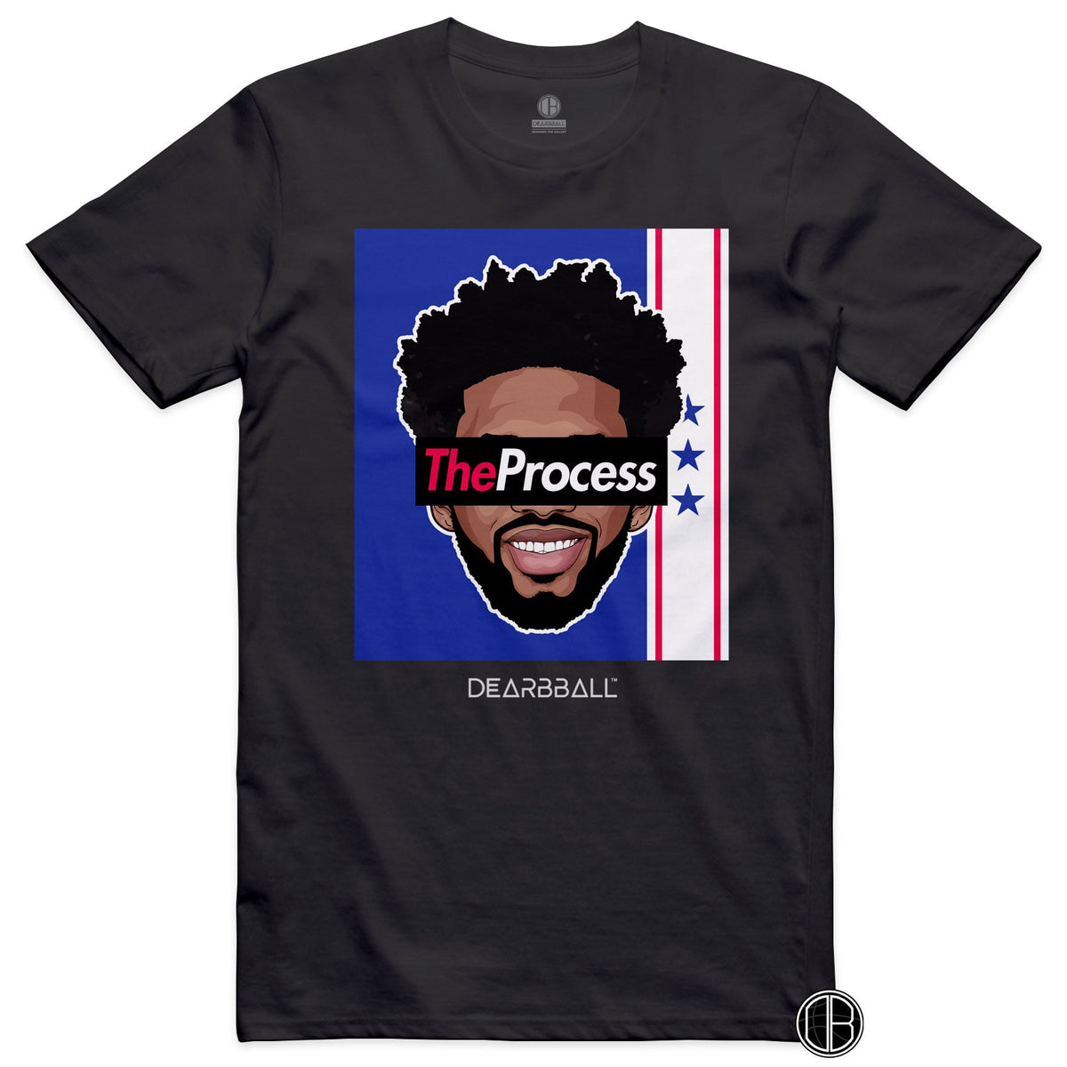 DearBBall T-skjorte - PROCESS Blue-utgave
