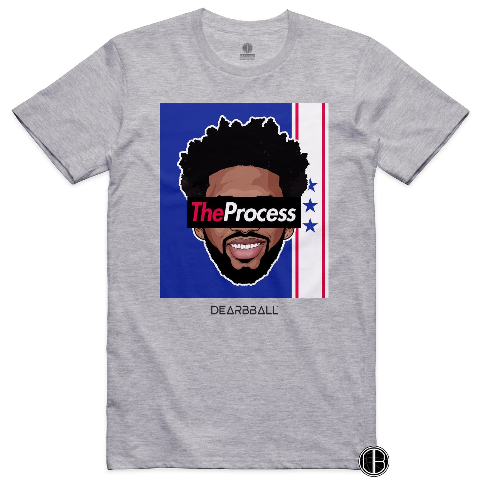DearBBall T-skjorte - PROCESS Blue-utgave