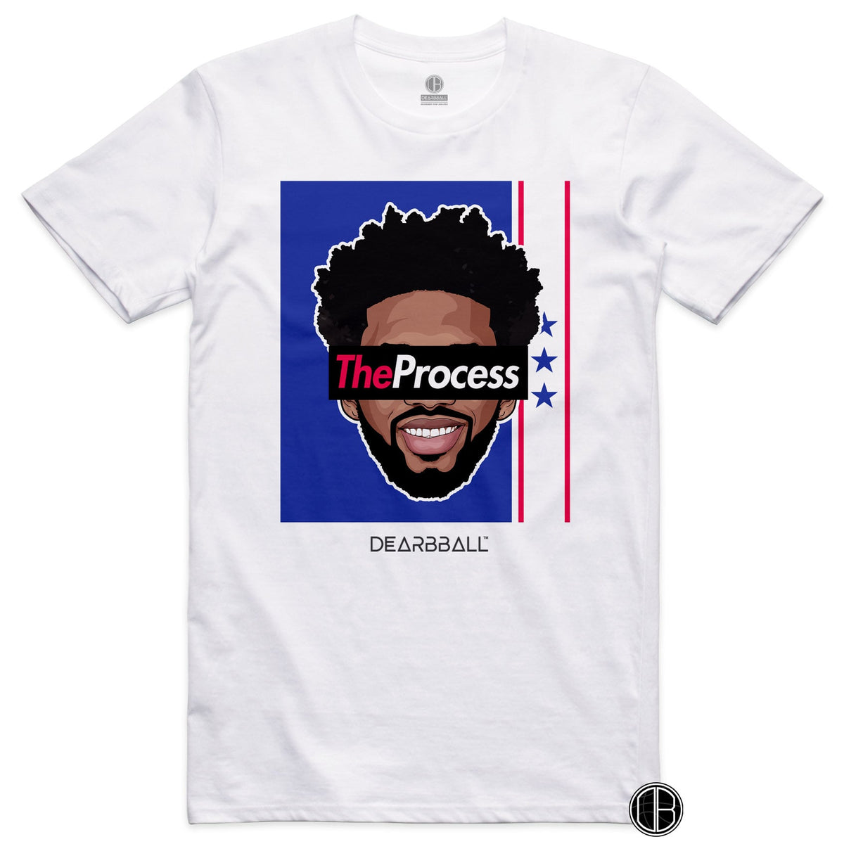 DearBBall T-Shirt - PROCESS Blue Edition