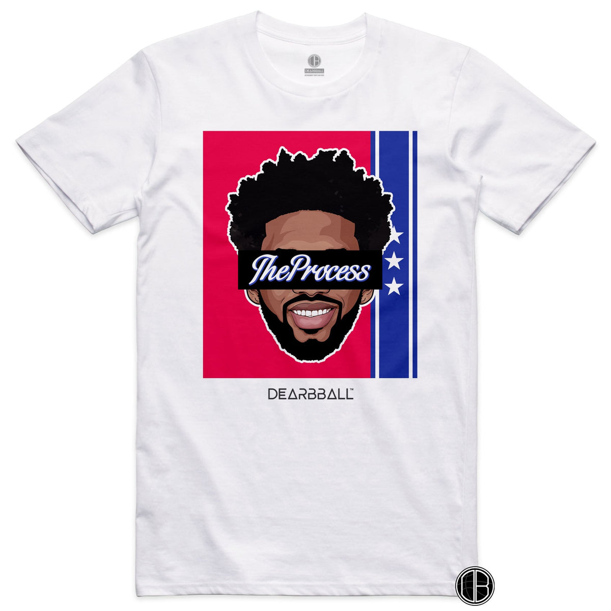 DearBBall T-skjorte - PROCESS Red-utgave