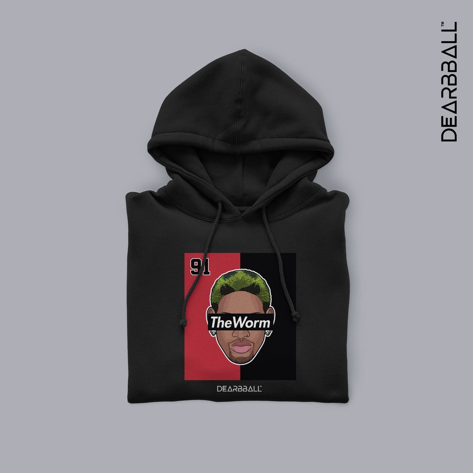 DearBBall Sweat à Capuche - TheWorm Bicolor Edition