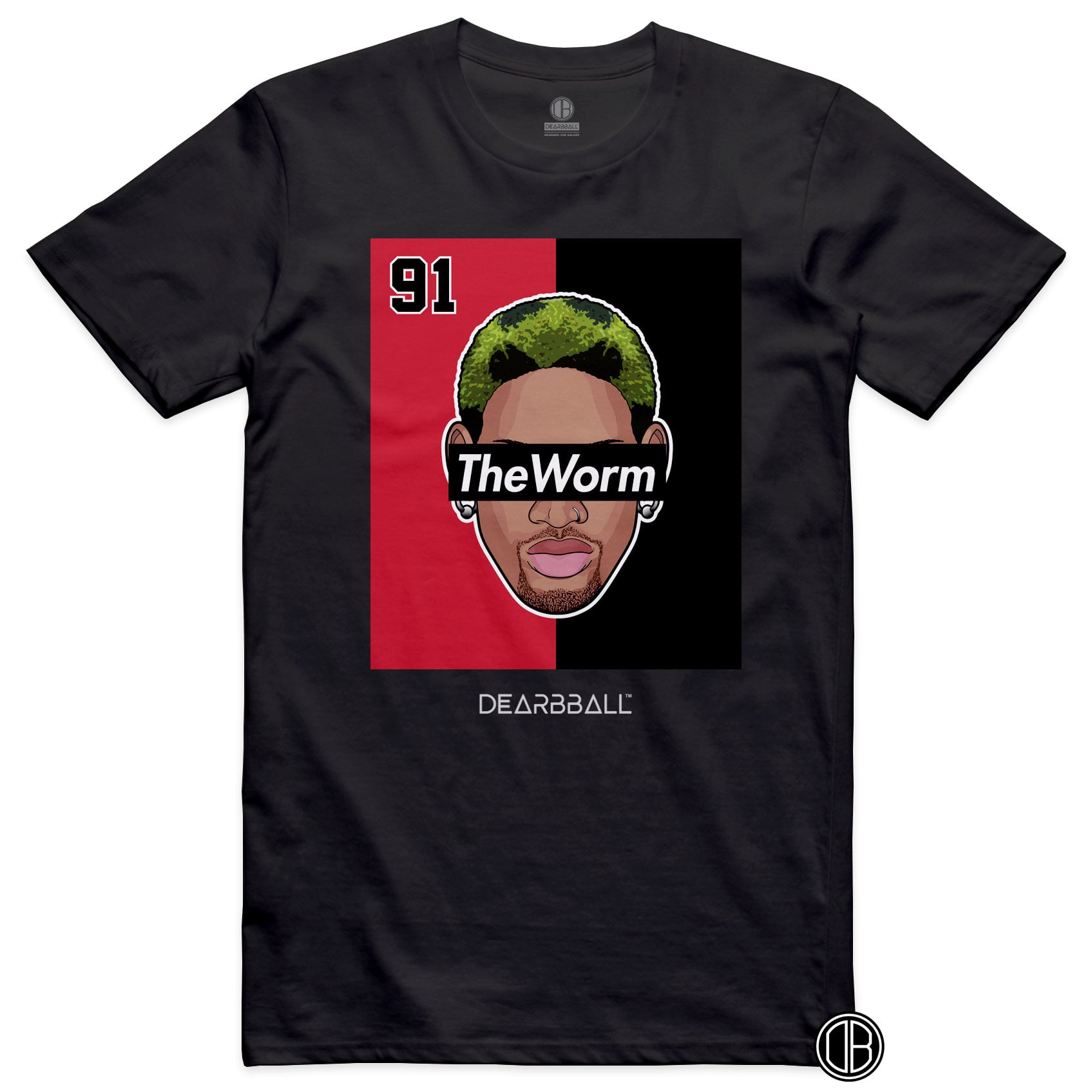 DearBBall T-Shirt - TheWORM Bicolor Edition