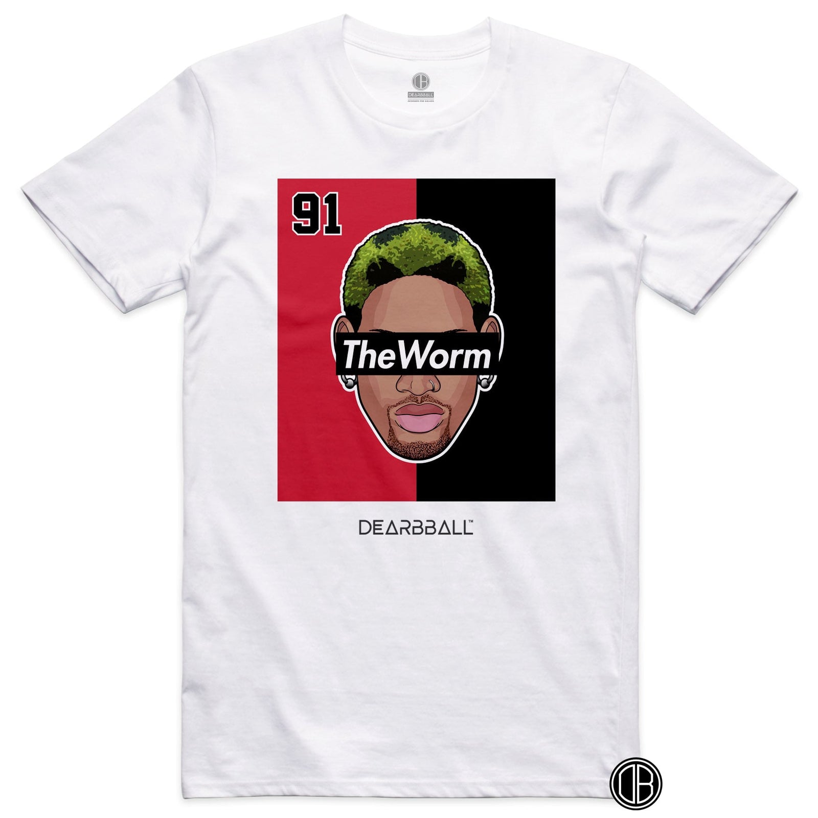 DearBBall T-Shirt - TheWORM Bicolor Edition