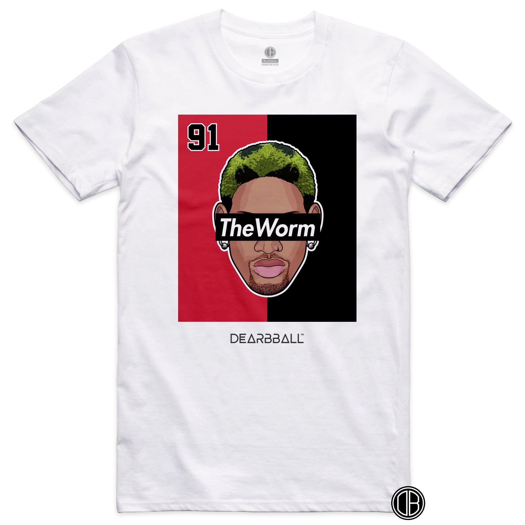 DearBBall T-Shirt - TheWORM Bicolor Edition