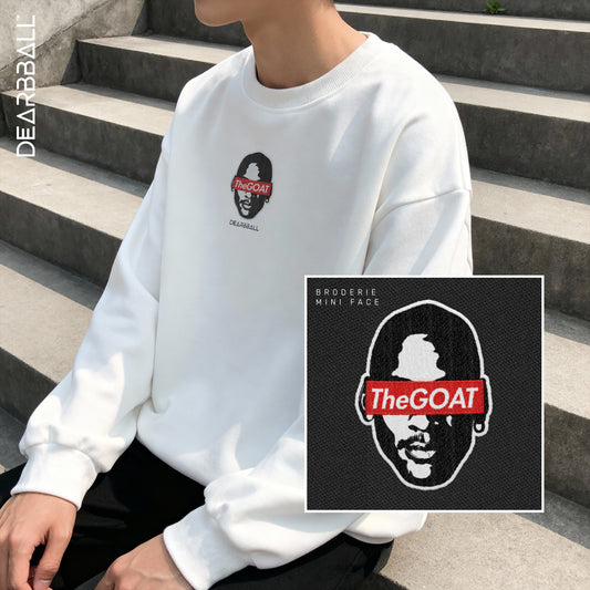 DearBBall Premium Sweatshirt - TheGOAT EMBROIDERY Edition