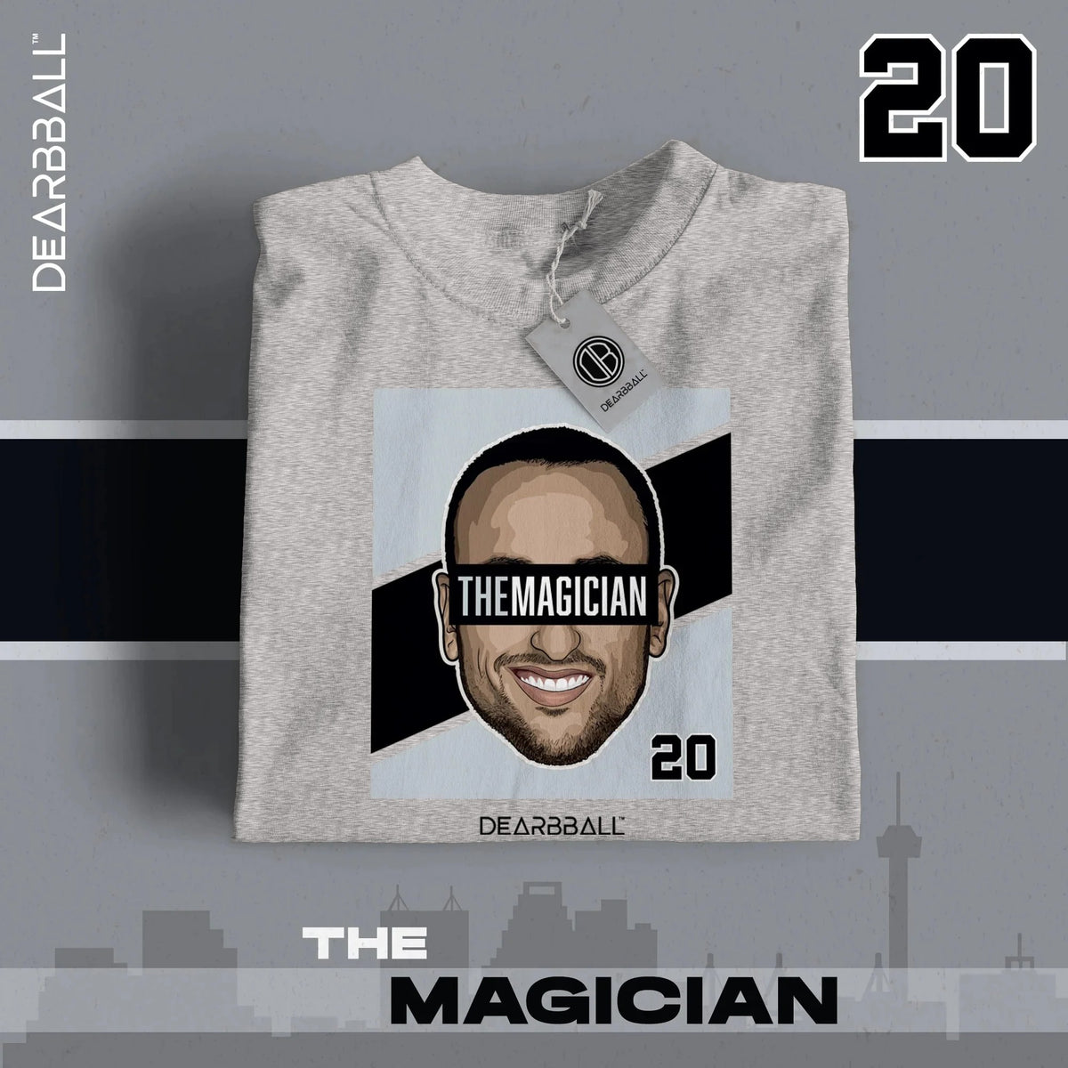 The Magician San Antonio Edition - Gris Chiné