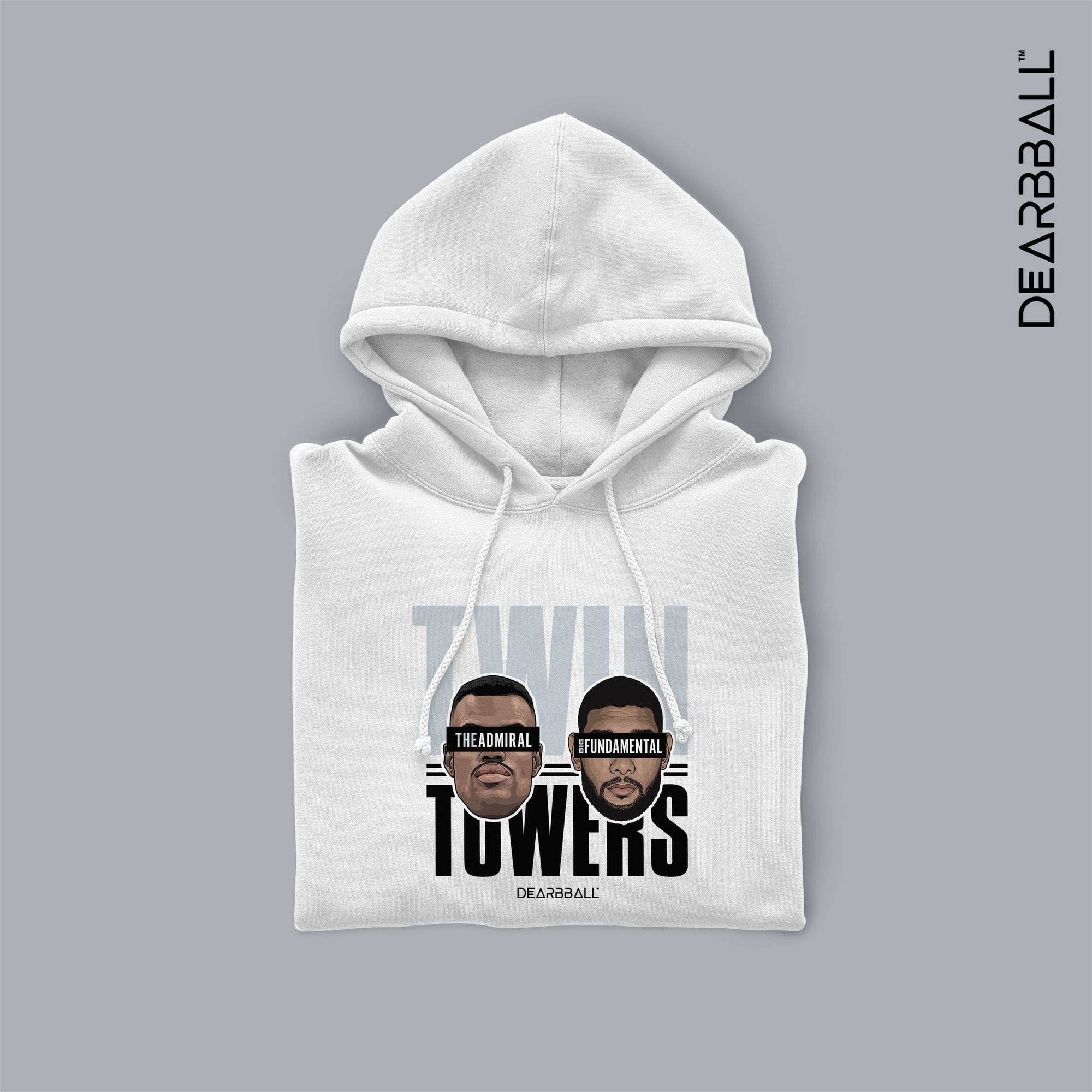 DearBBall Sweat à Capuche - Twin Towers San Antonio Edition