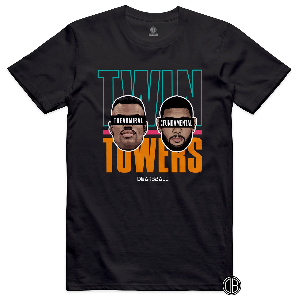 DearBBall T 卹 - 雙塔聖安東尼奧版