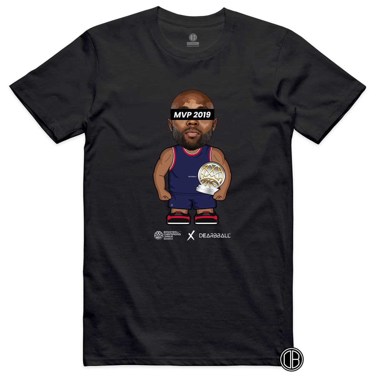 T-shirt DearBBall - Rice MVP 2019 Edição Mini Jogador BCL