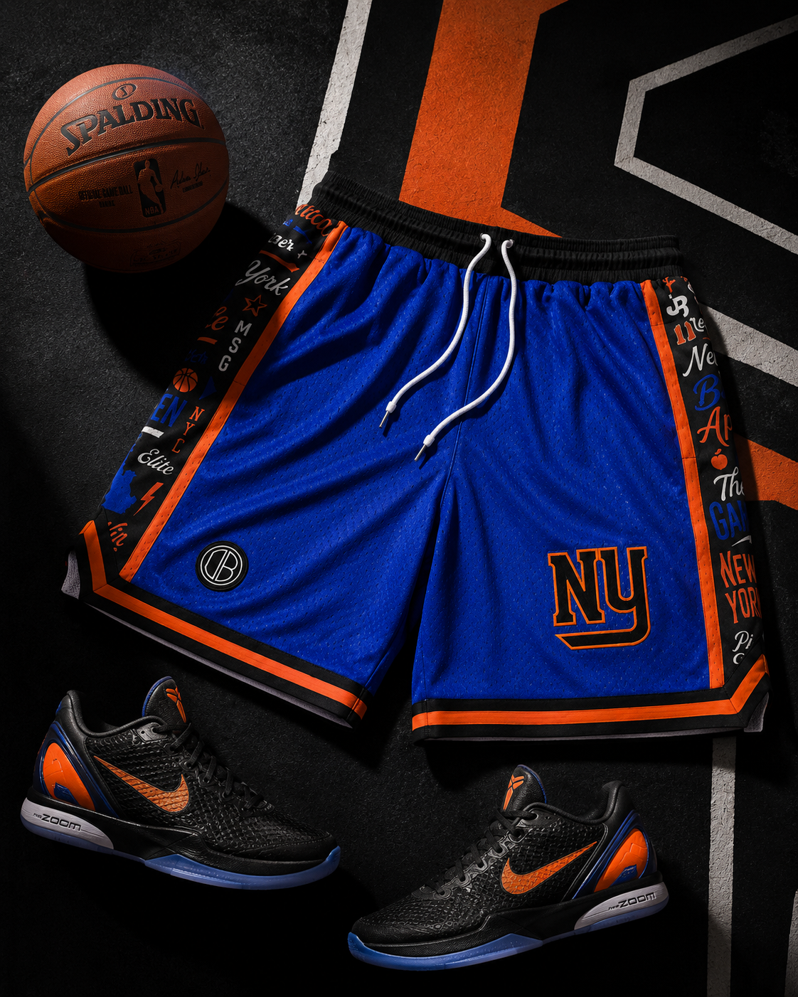 DearBBall Ensemble Short Mesh T-Shirt Premium - NEW YORK Words Matter Finals Edition
