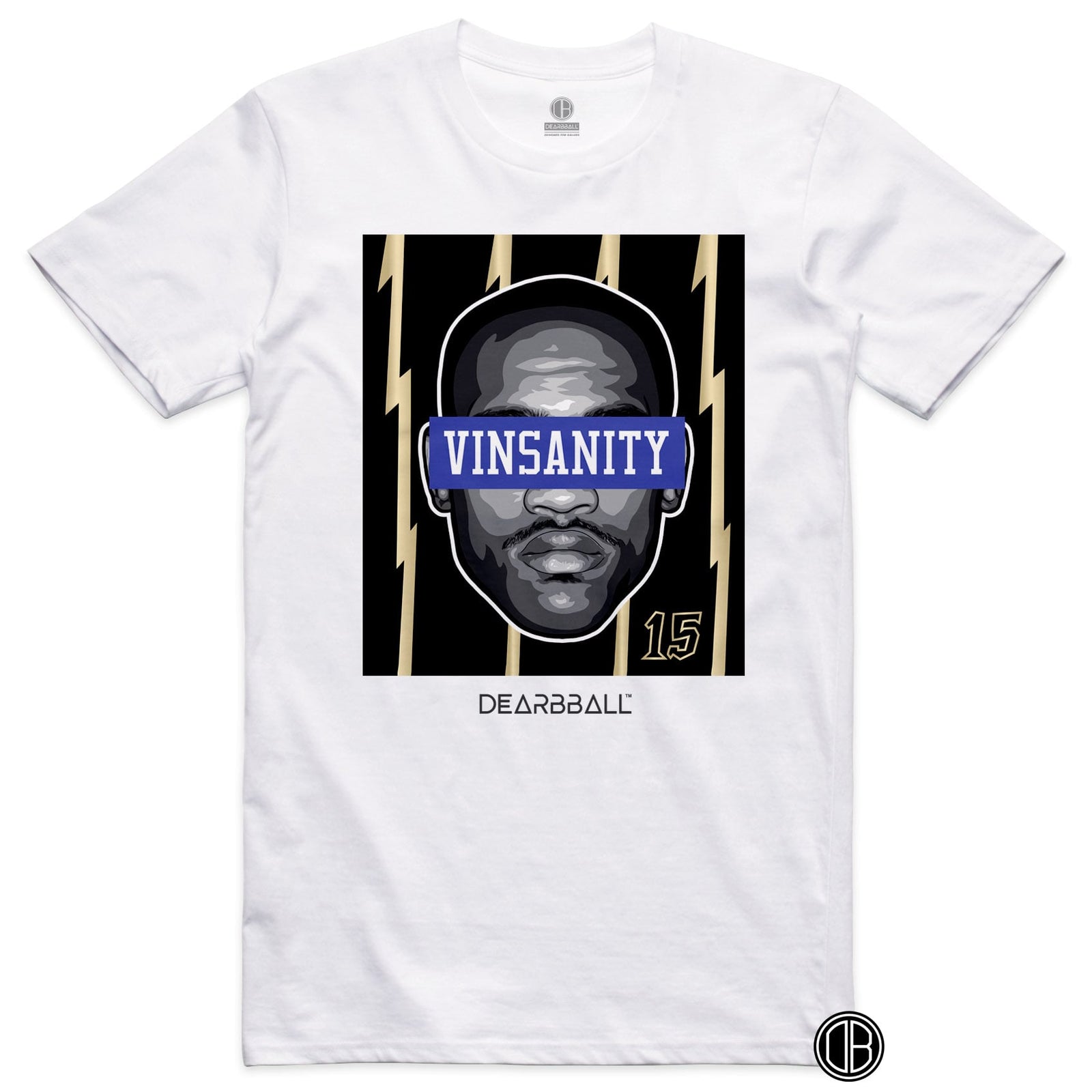 T-shirt DearBBall - Edição VINSANITY Black & Gold