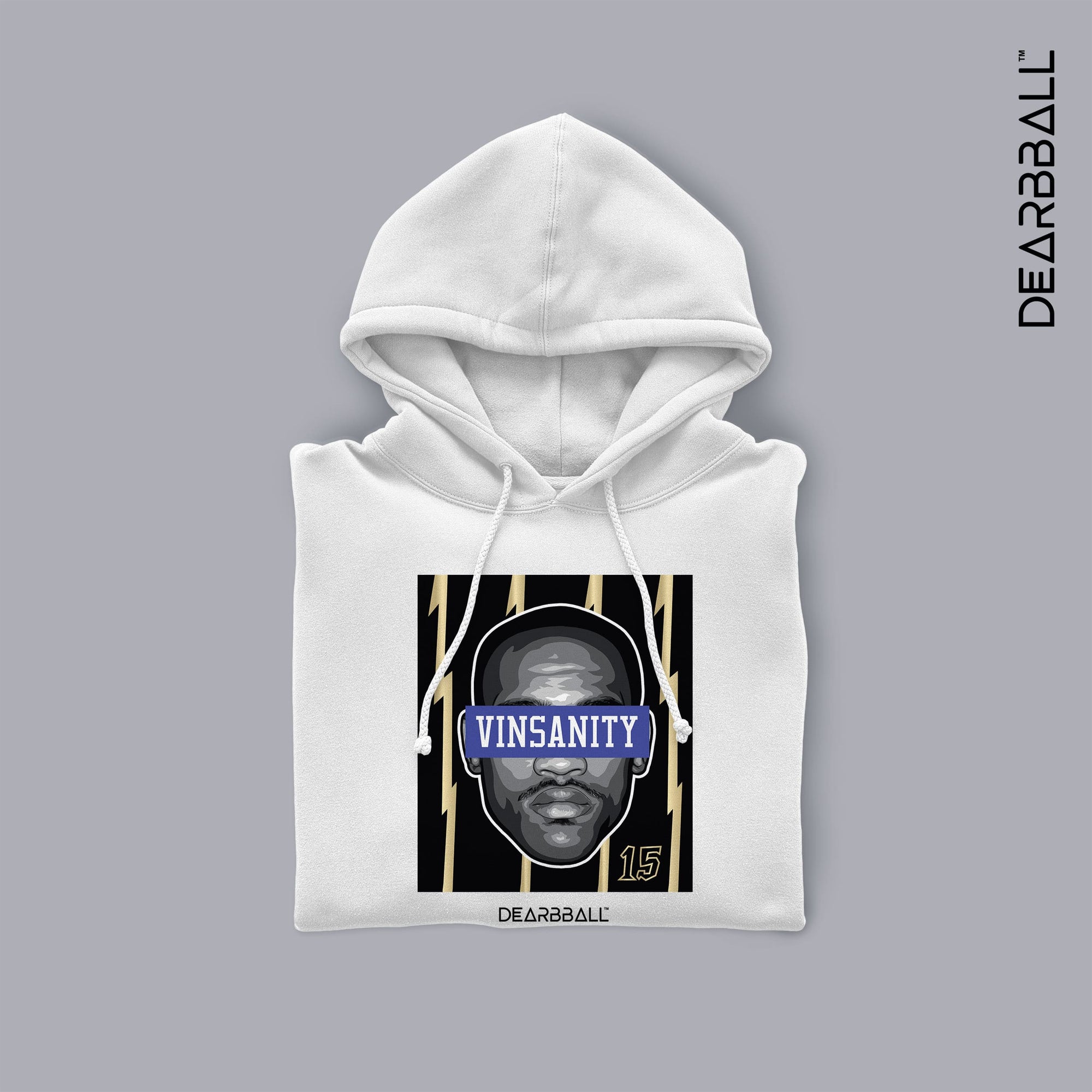 DearBBall Sweat à Capuche - VINSANITY Black Gold BF Edition