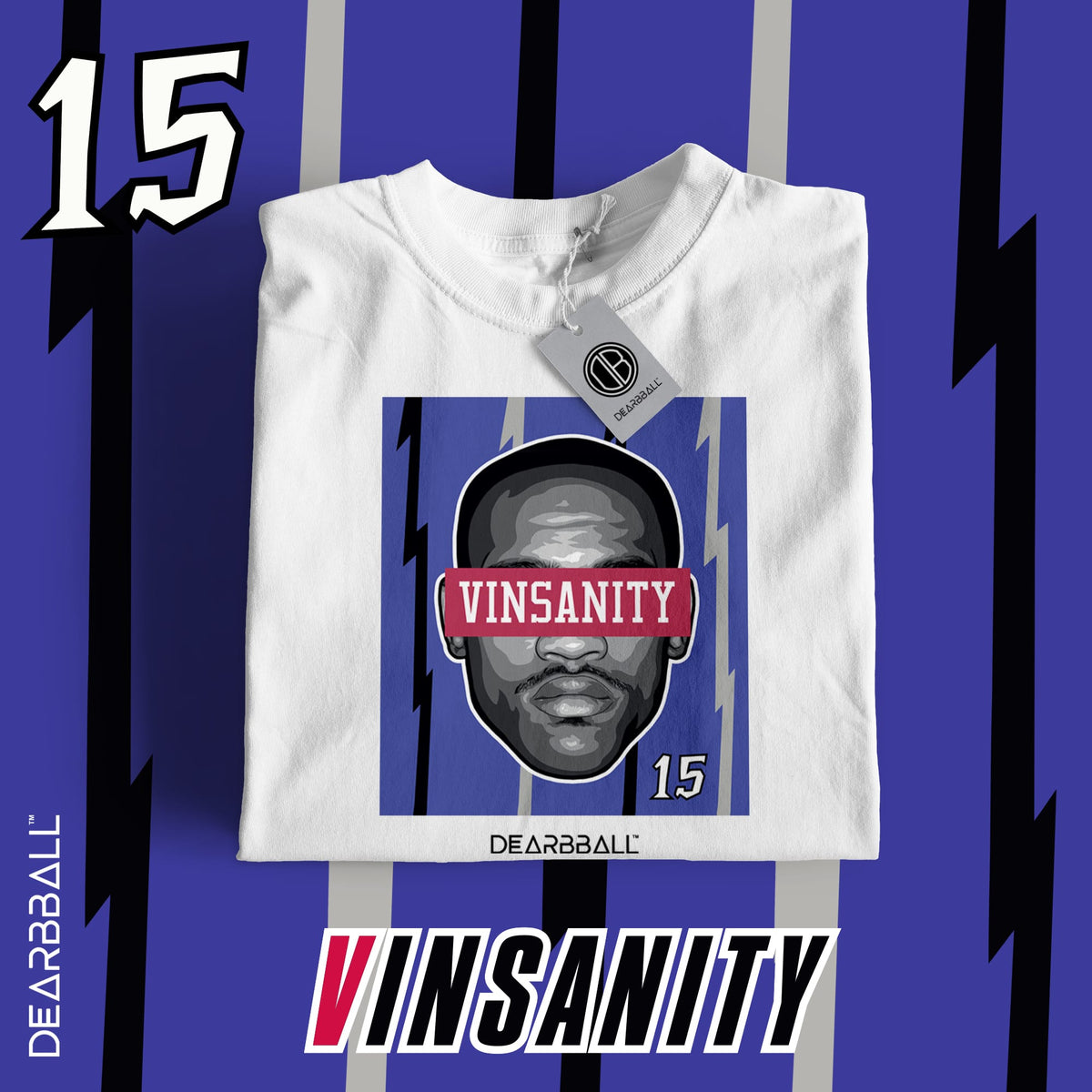 T-shirt DearBBall - Edição VINSANITY Purple