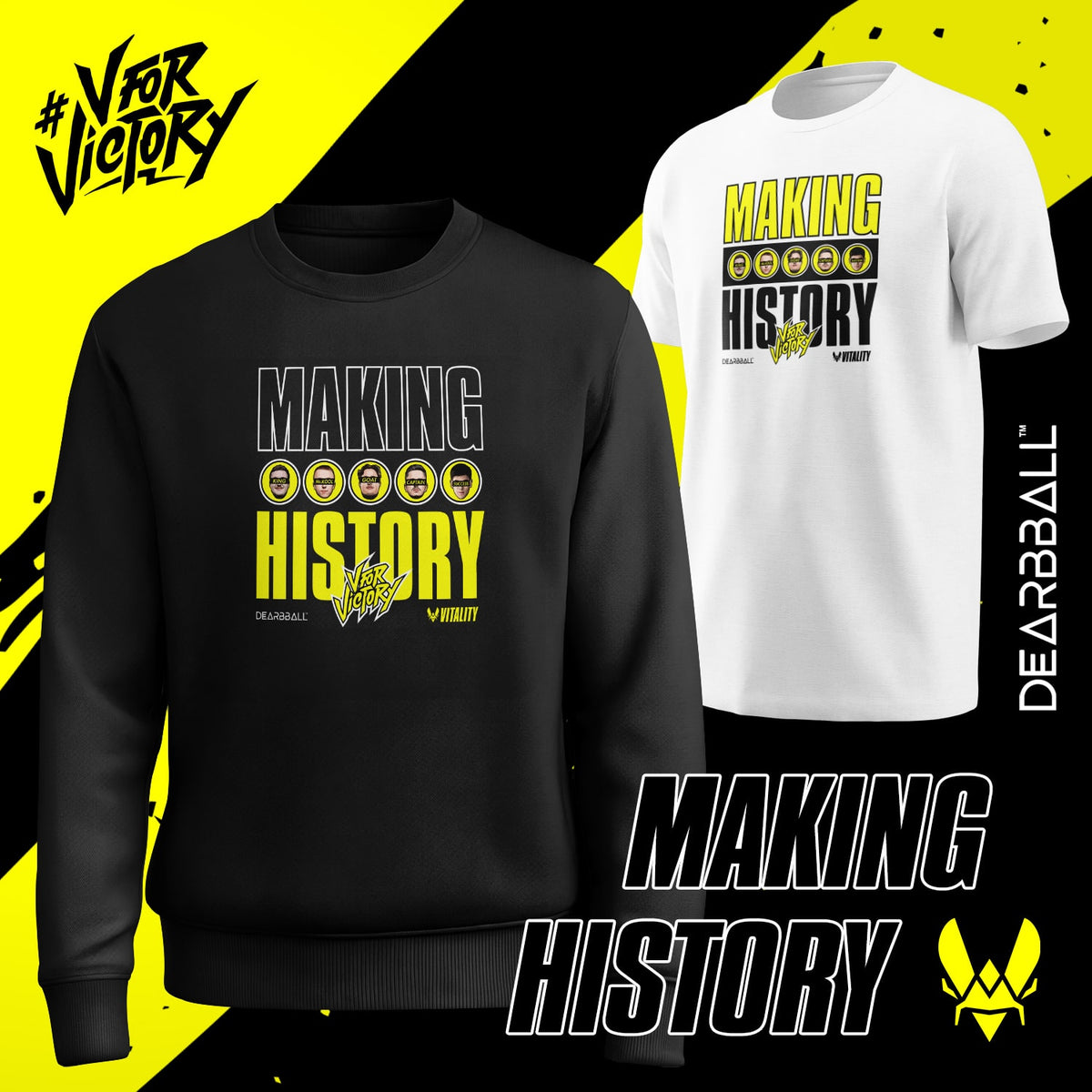 DearBBall T-Shirt - Vitality MAKING HISTORY Edition