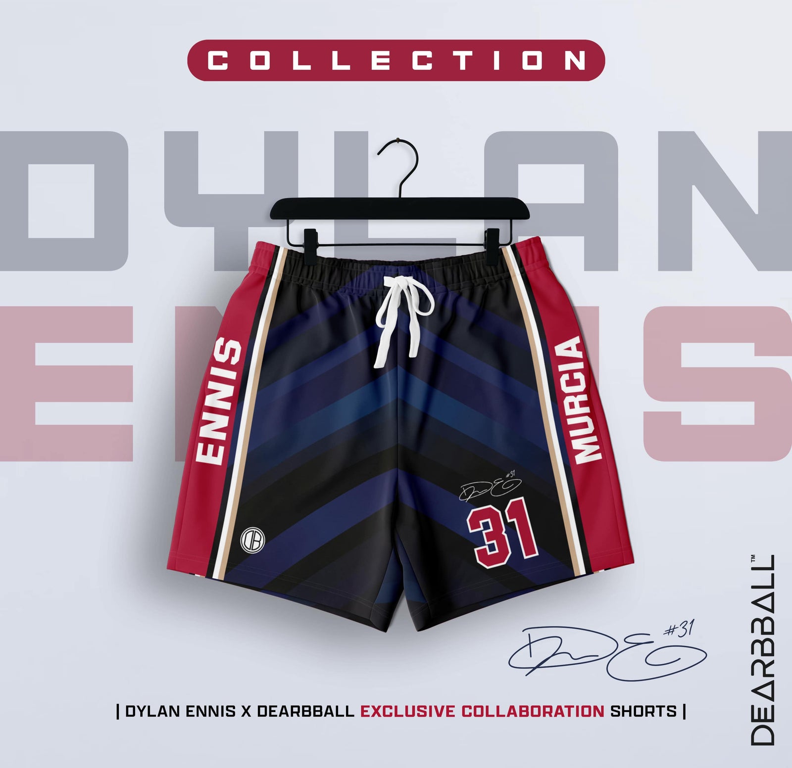 DearBBall Fashion Short - ENNIS MURCIA Edition