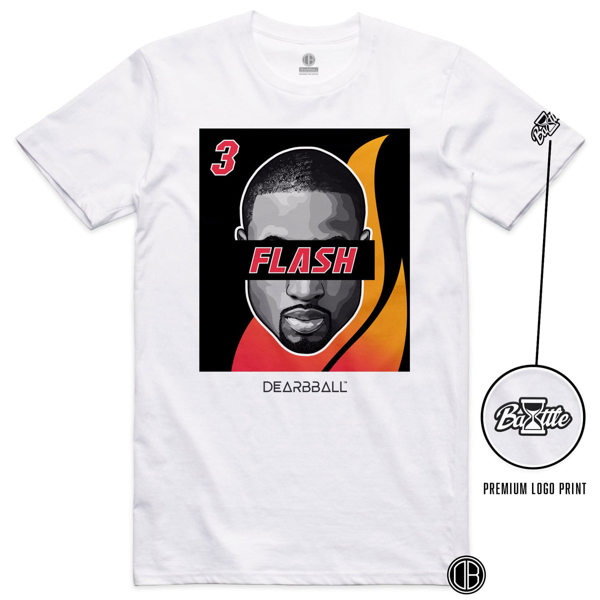 DearBBall T-Shirt - FLASH FIRE BOG Premium Edition