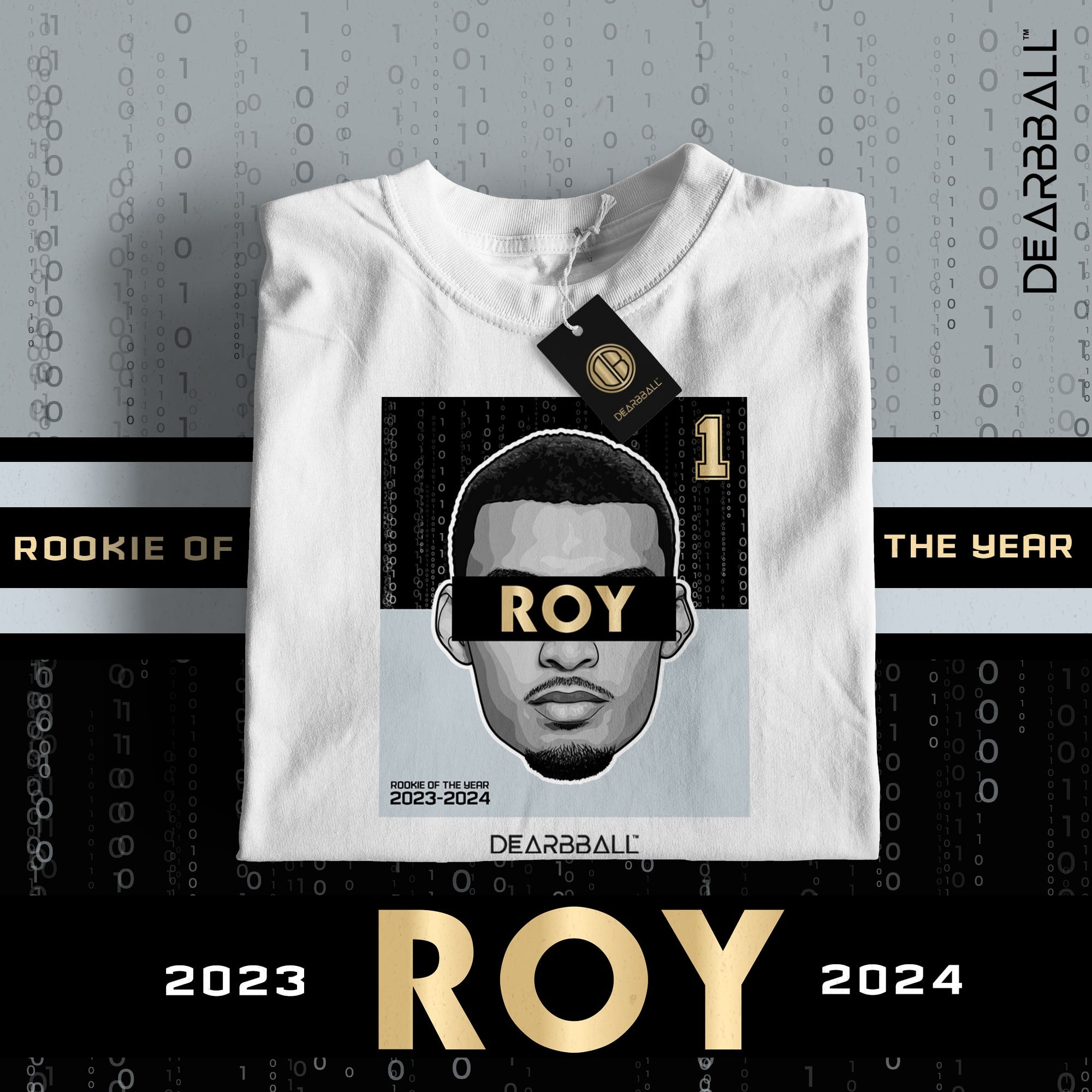 DearBBall T-Shirt - ROY Unanimous Gold Edition