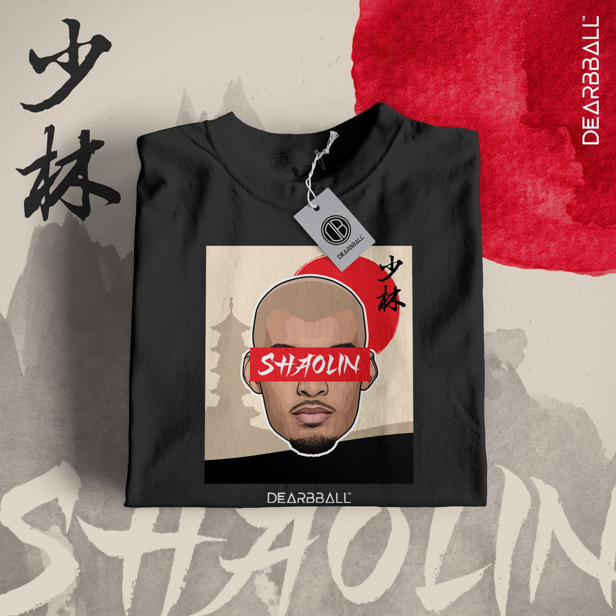 🔒 DearBBall T-Shirt - SHAOLIN Asia Edition