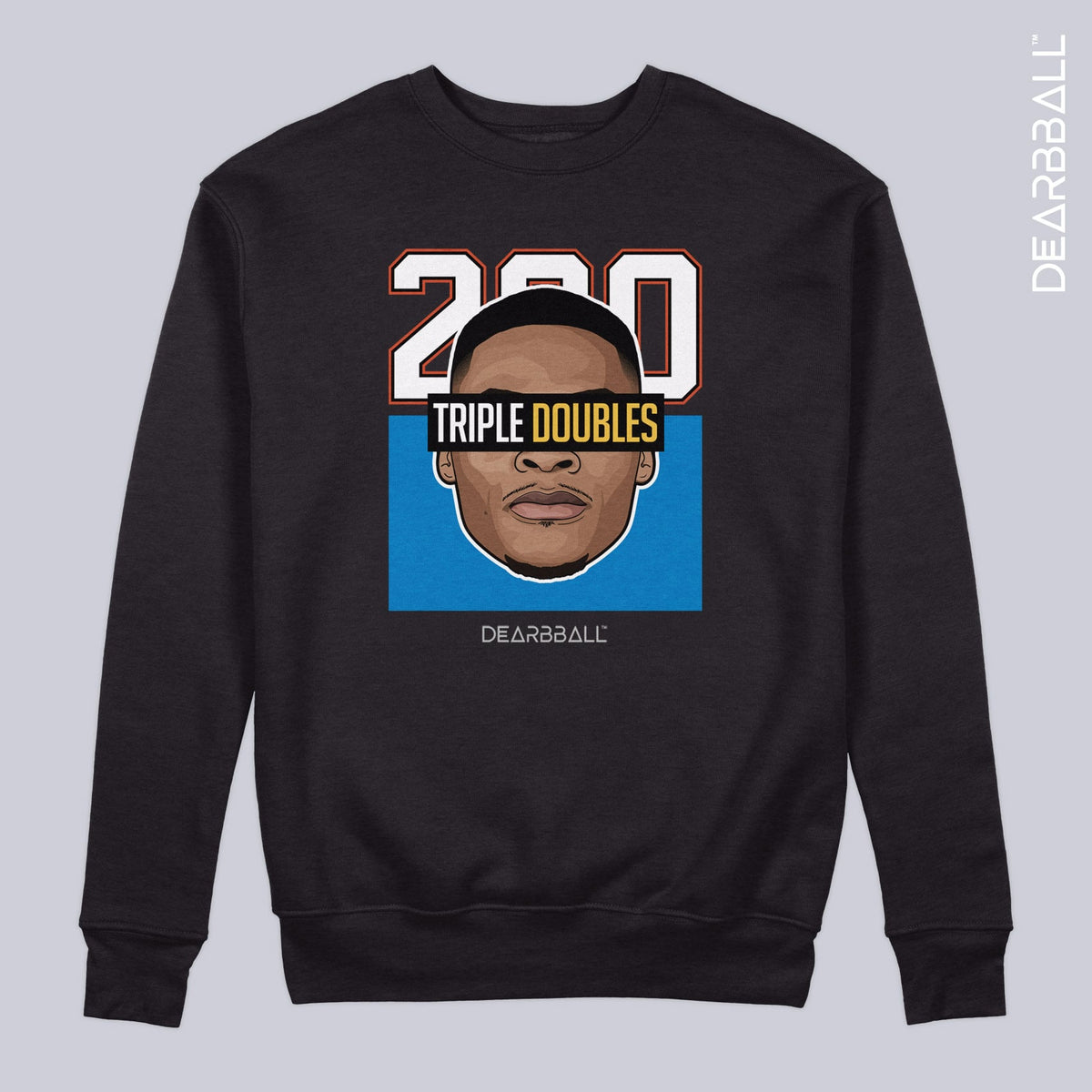 DearBBall SweatShirt - 200 Triples Doubles RECORD OKC Edition