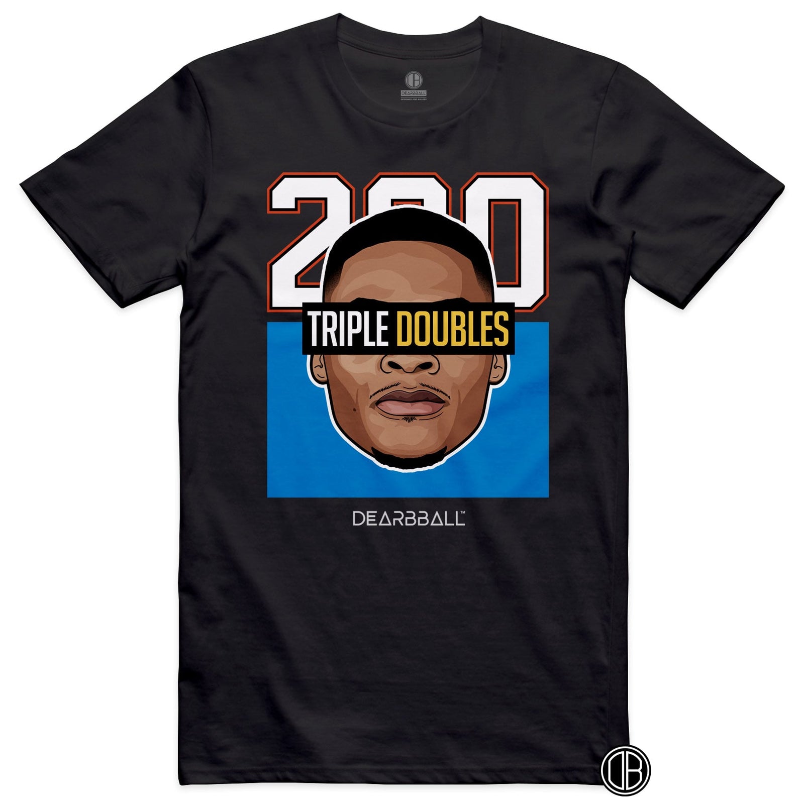 Camiseta DearBBall - Edición 200 Triples Dobles RÉCORD OKC