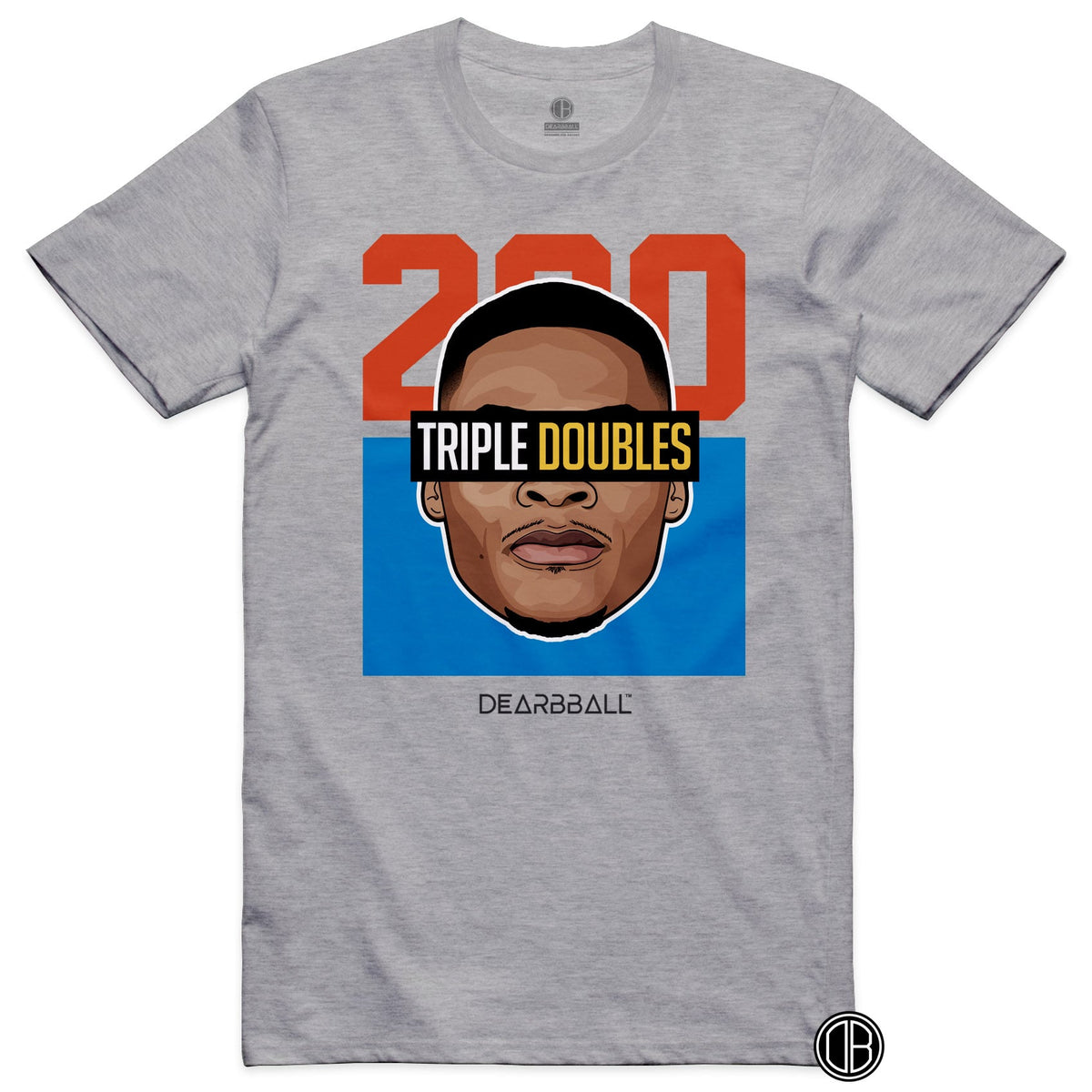DearBBall T-Shirt - 200 Triples Doubles RECORD OKC Edition