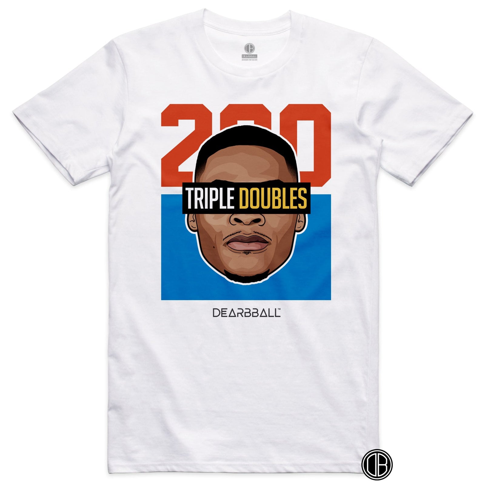 Camiseta DearBBall - Edición 200 Triples Dobles RÉCORD OKC