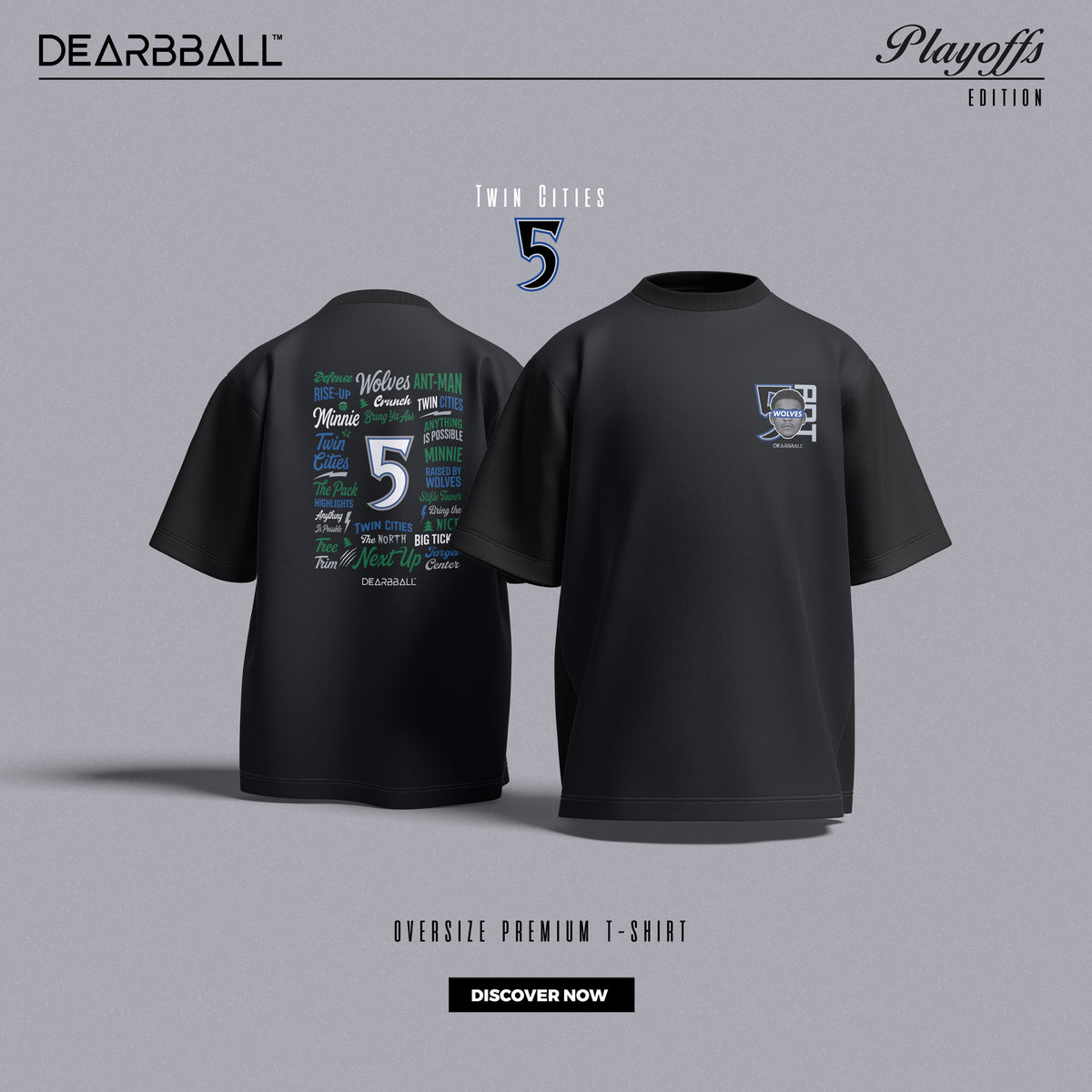 DearBBall T-Shirt Oversized Premium - ANT-MAN Words Matter Edition