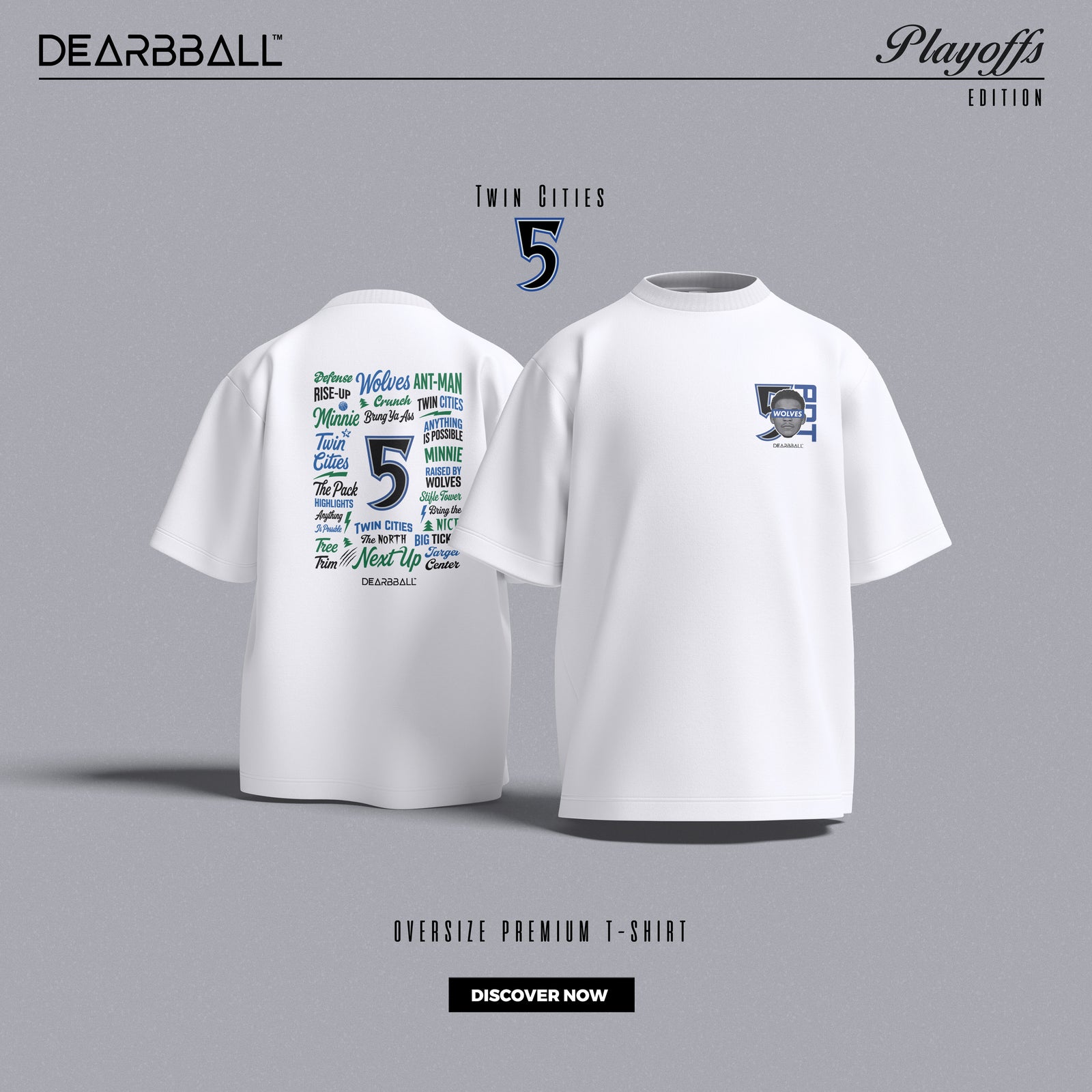 DearBBall T-skjorte Oversized Premium - ANT-MAN Words Matter-utgave
