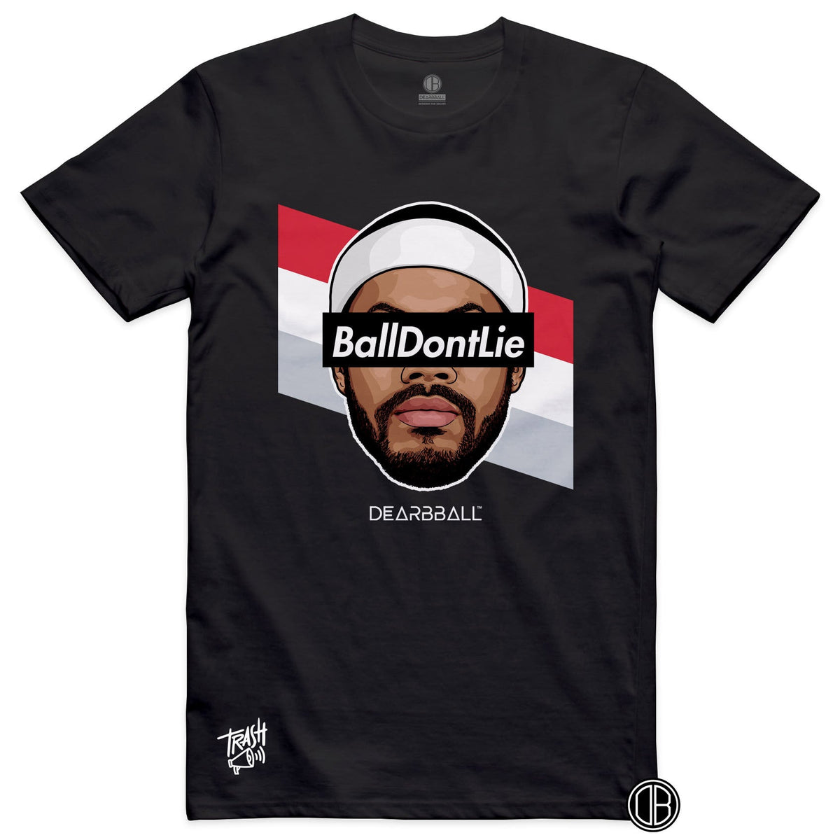 DearBBall Premium T-Shirt - BallDontLie Portland Trash 📢 Embroidery Edition