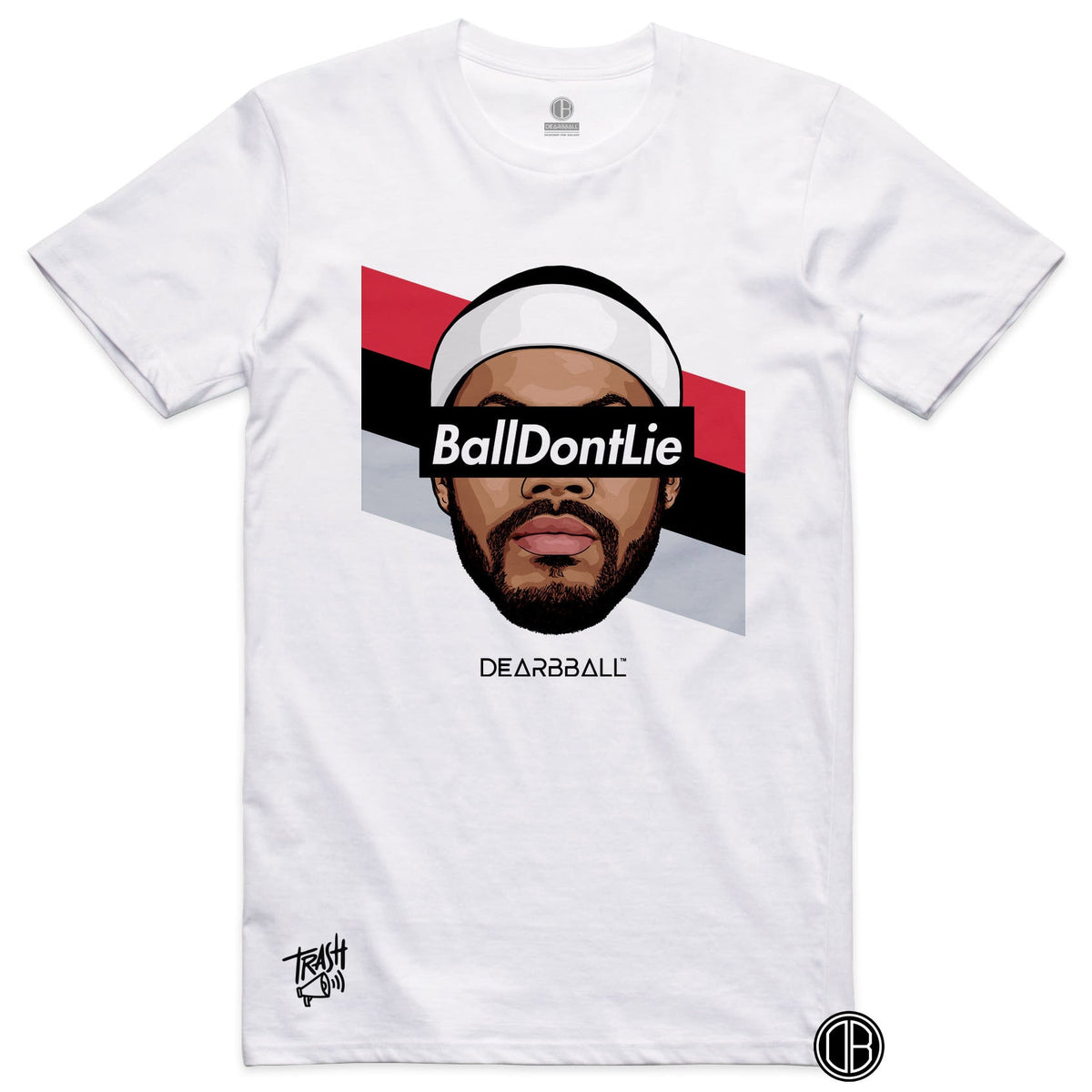 DearBBall Premium T-Shirt - BallDontLie Portland Trash 📢 Embroidery Edition