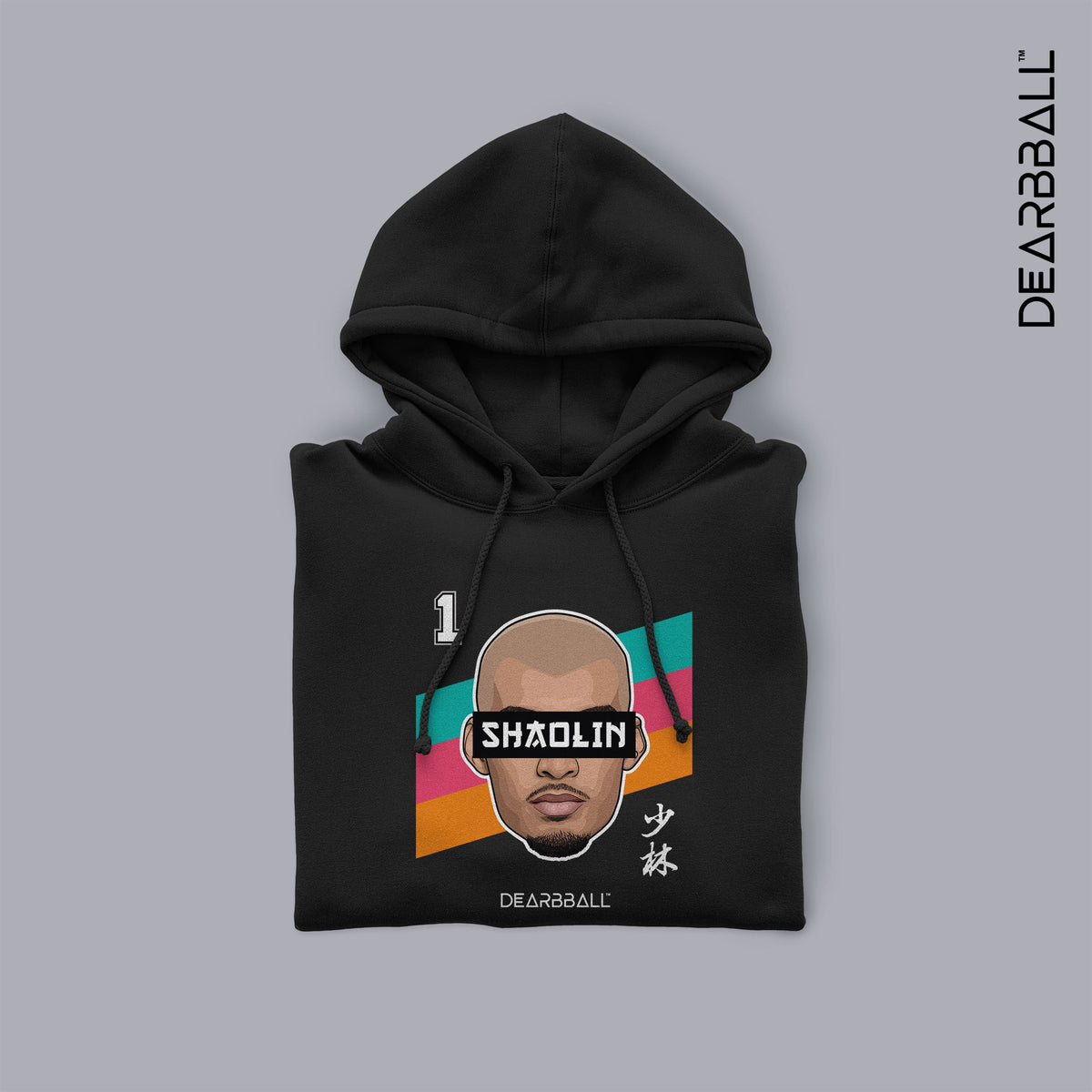 DearBBall Sweat à Capuche - SHAOLIN Fiesta Edition