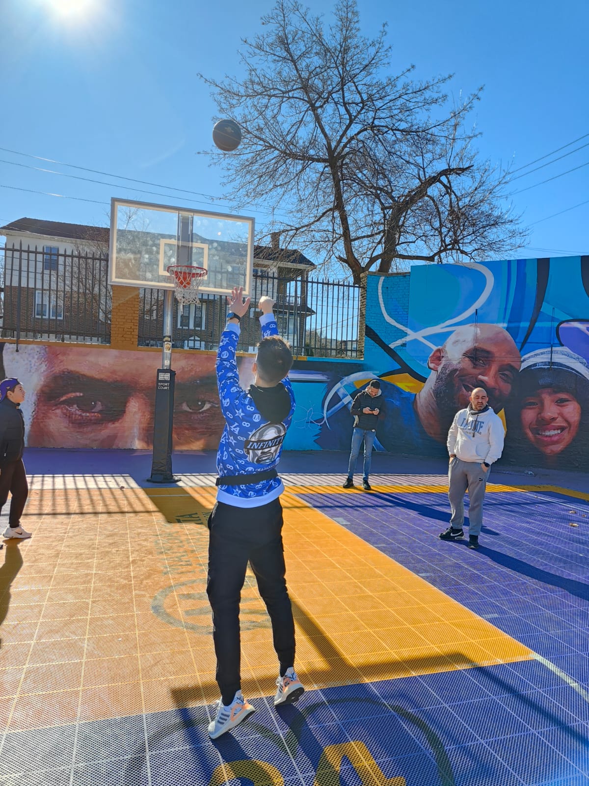 DearBBall Veste Bomber - INFINITY Gold &amp; Black Edition