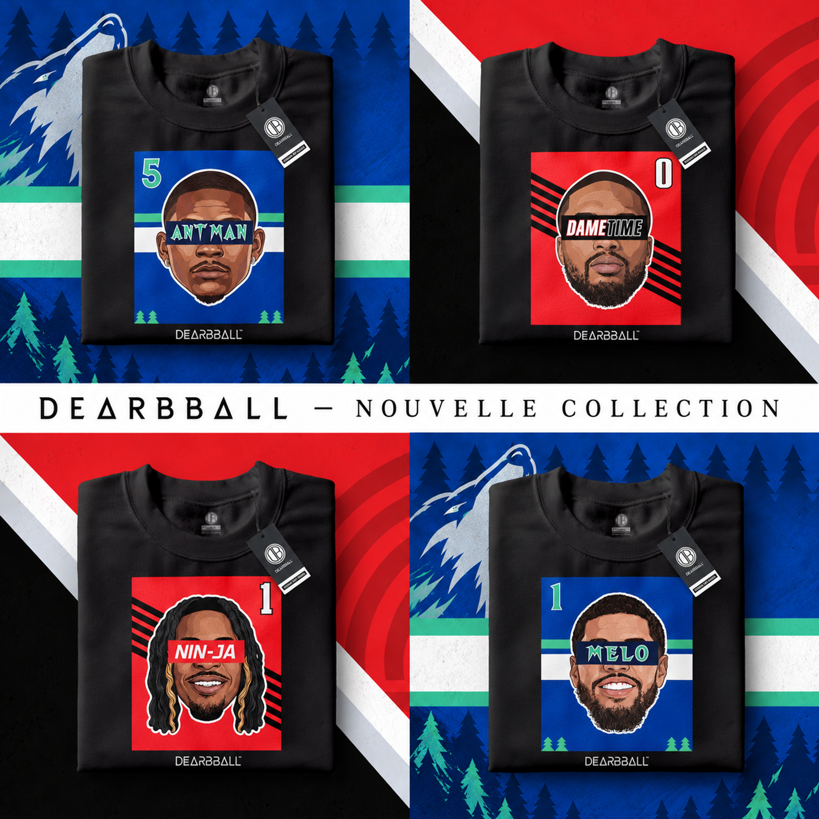 DearBBall T-Shirt - ANT MAN 5 North Star Edition