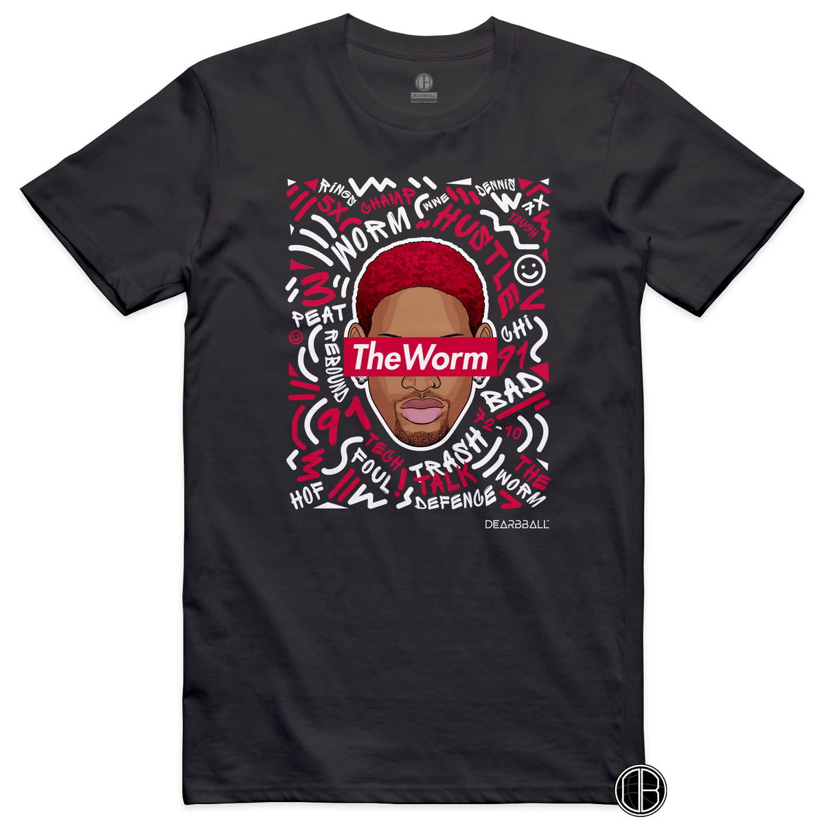 DearBBall T-Shirt - TheWORM Words Matter Edition