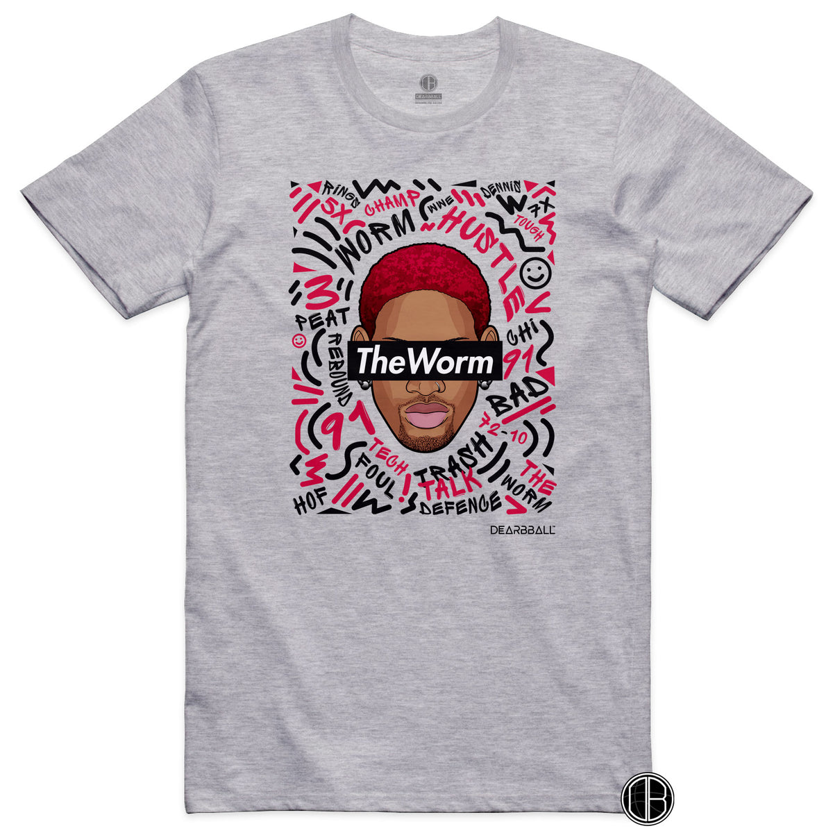 DearBBall T-Shirt - TheWORM Words Matter Edition