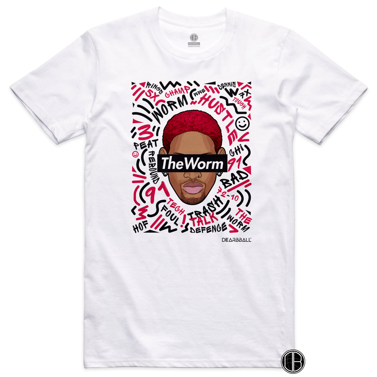 DearBBall T-Shirt - TheWORM Words Matter Edition