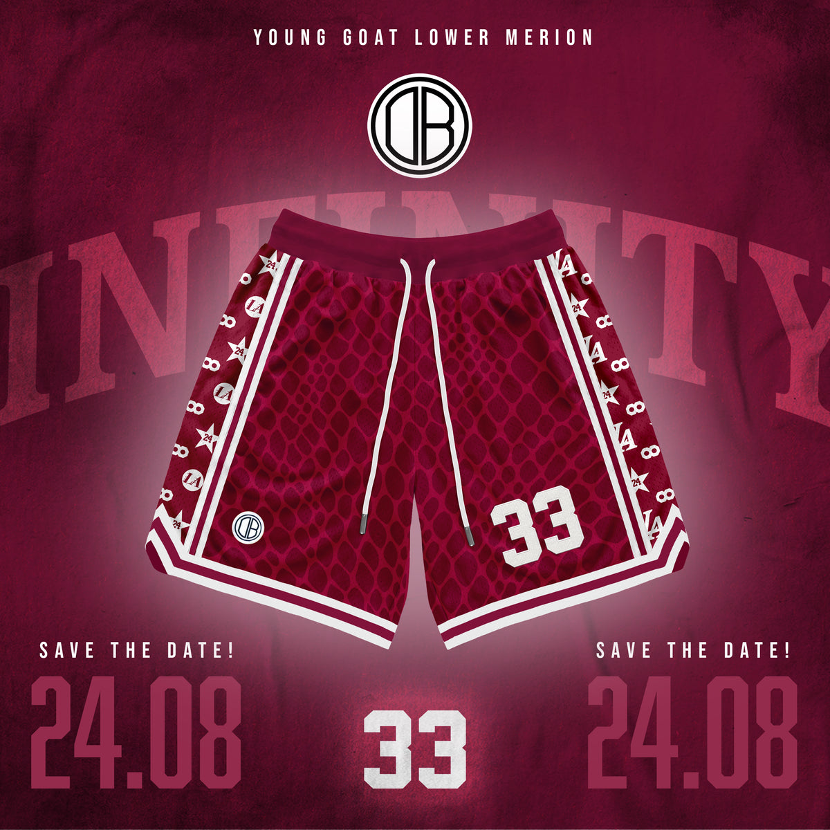 DearBBall Ensemble Short Mesh 2 T-Shirts - YOUNG GOAT LM 33 Edition