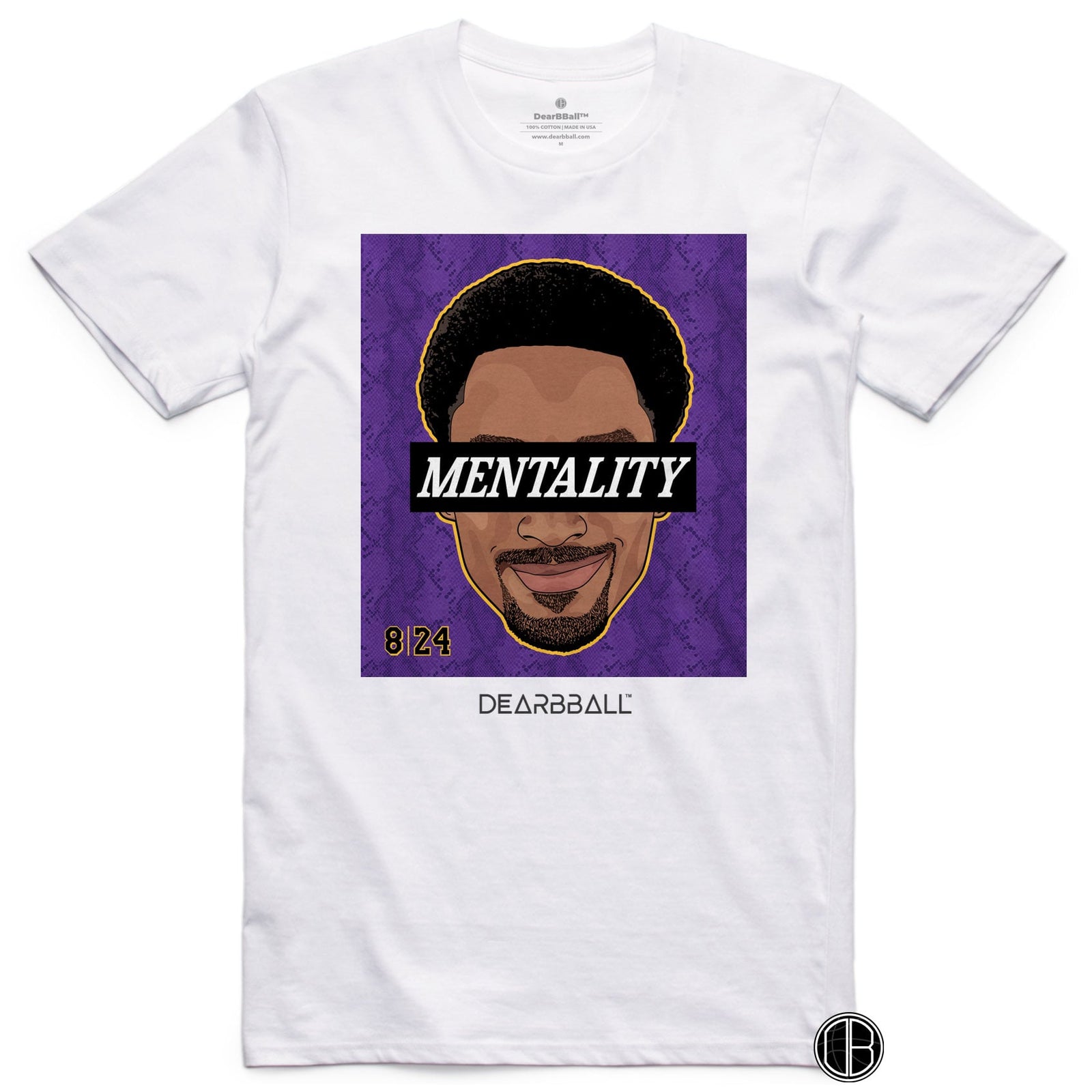 T-shirt DearBBall - Edição Mentality Snake Skin