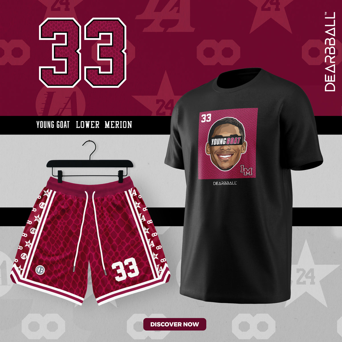 DearBBall T-Shirt - YOUNG GOAT LM 33 Edition