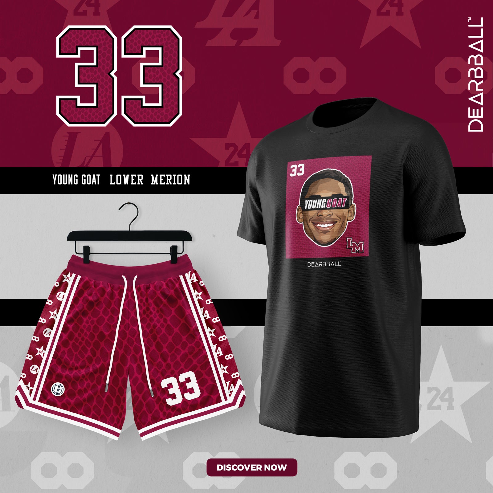 DearBBall T-Shirt - YOUNG GOAT LM 33 Edition