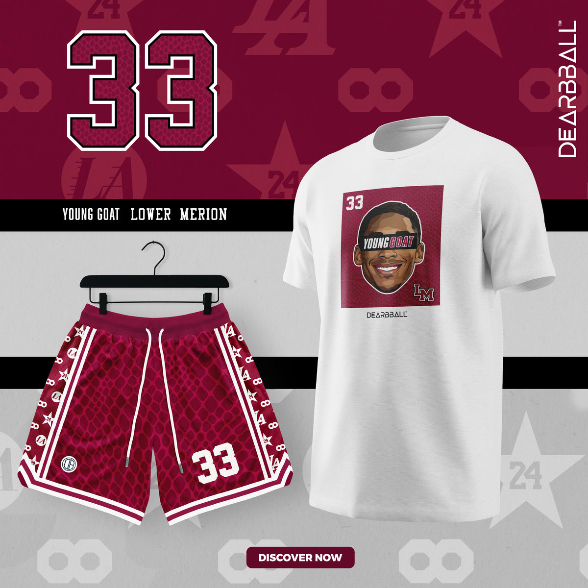 DearBBall T-Shirt - YOUNG GOAT LM 33 Edition