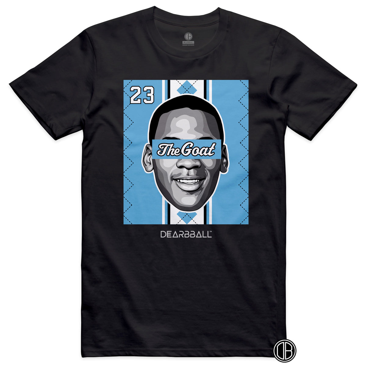 DearBBall Ensemble Short Mesh T-Shirt - YOUNG GOAT North Carolina Edition