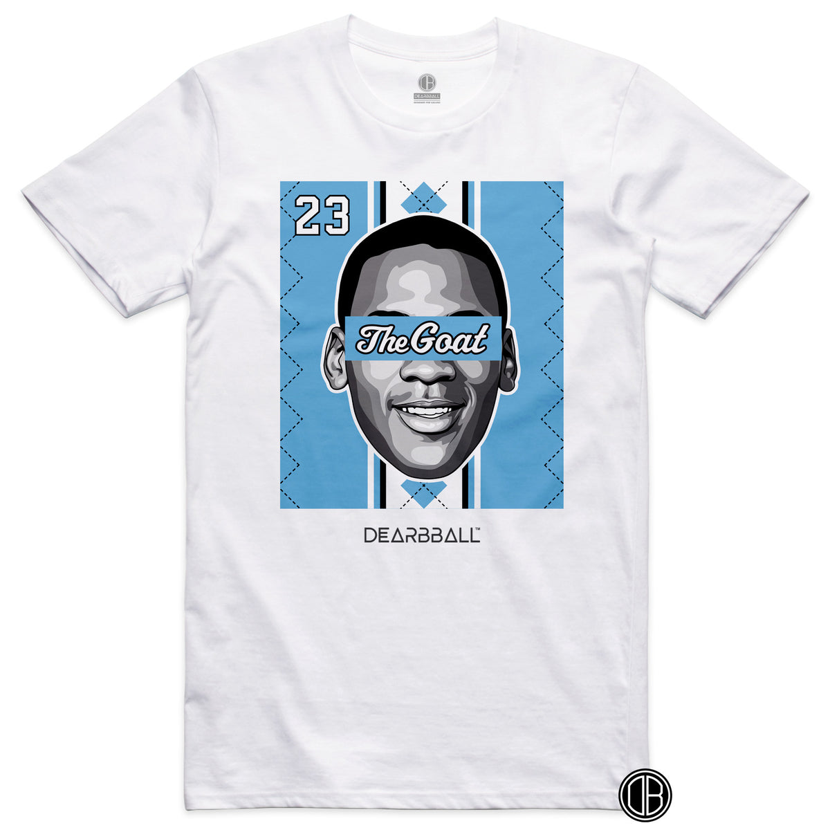 DearBBall Ensemble Short Mesh T-Shirt - YOUNG GOAT North Carolina Edition